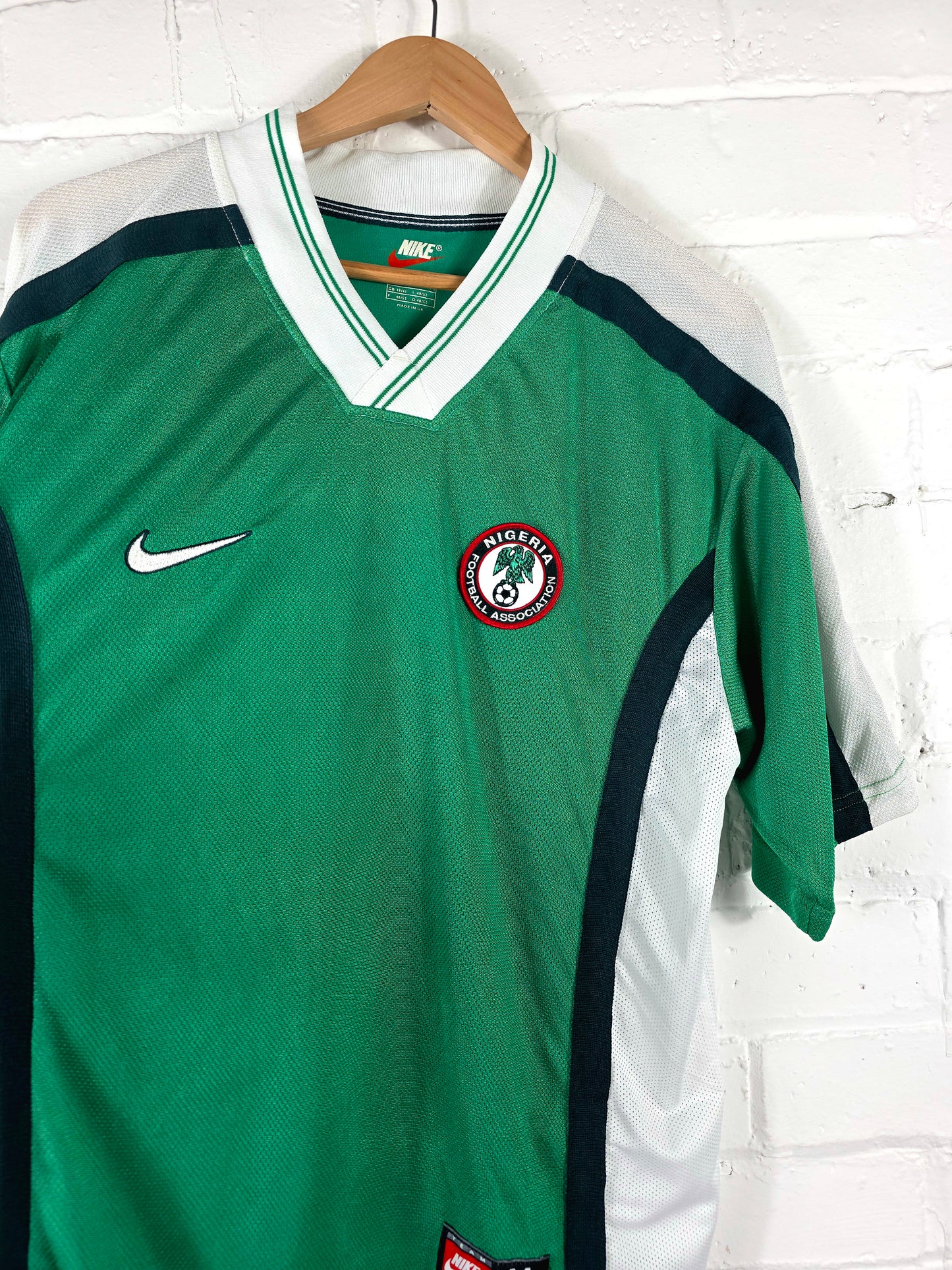 Nike Nigeria 1998/00 Home Shirt Medium