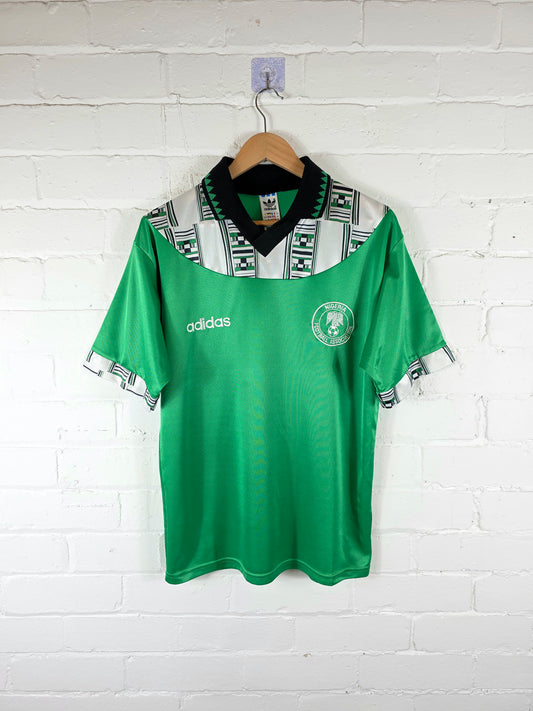 Adidas Nigeria 1994/95 Home Shirt Medium