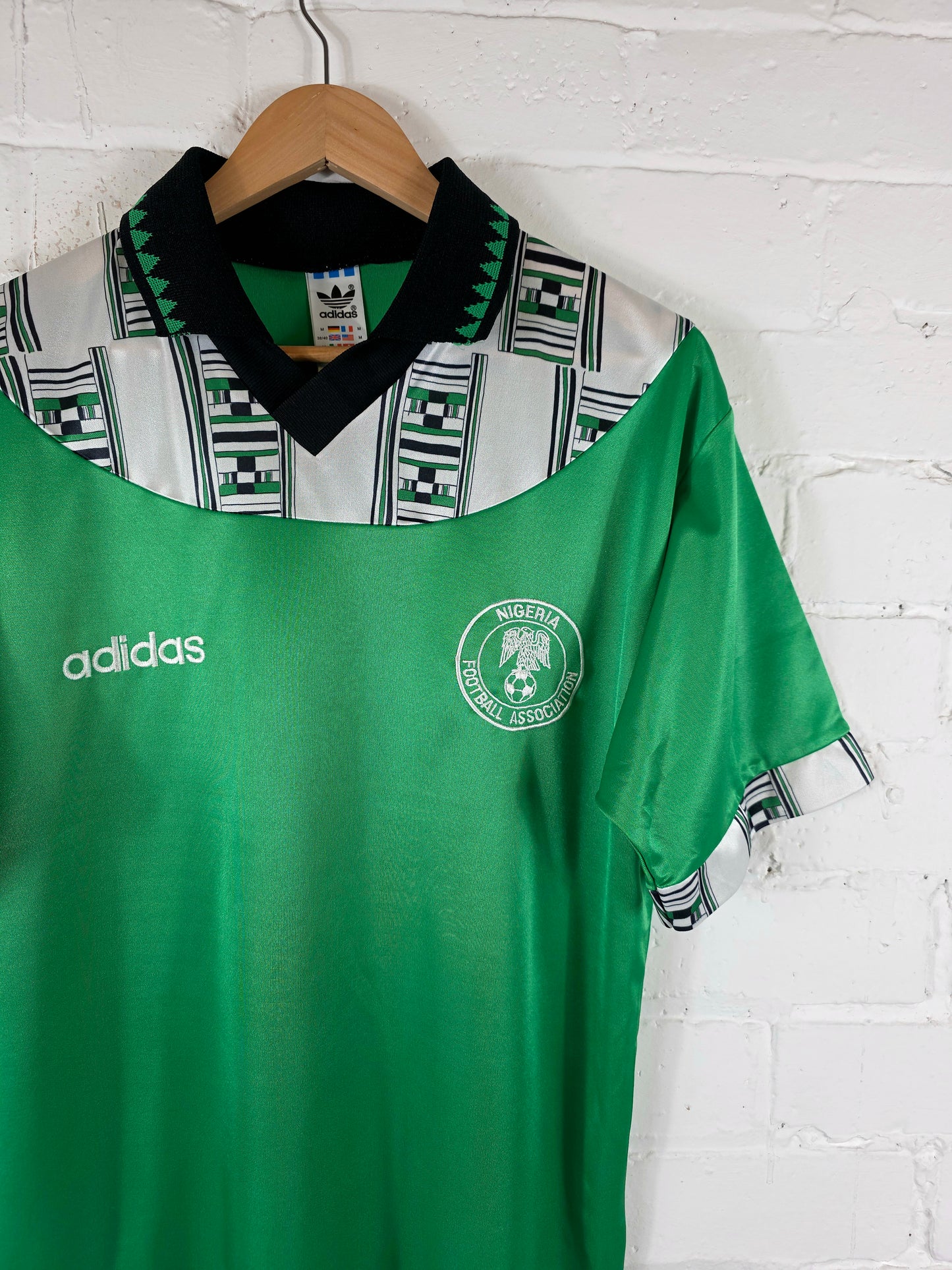 Adidas Nigeria 1994/95 Home Shirt Medium