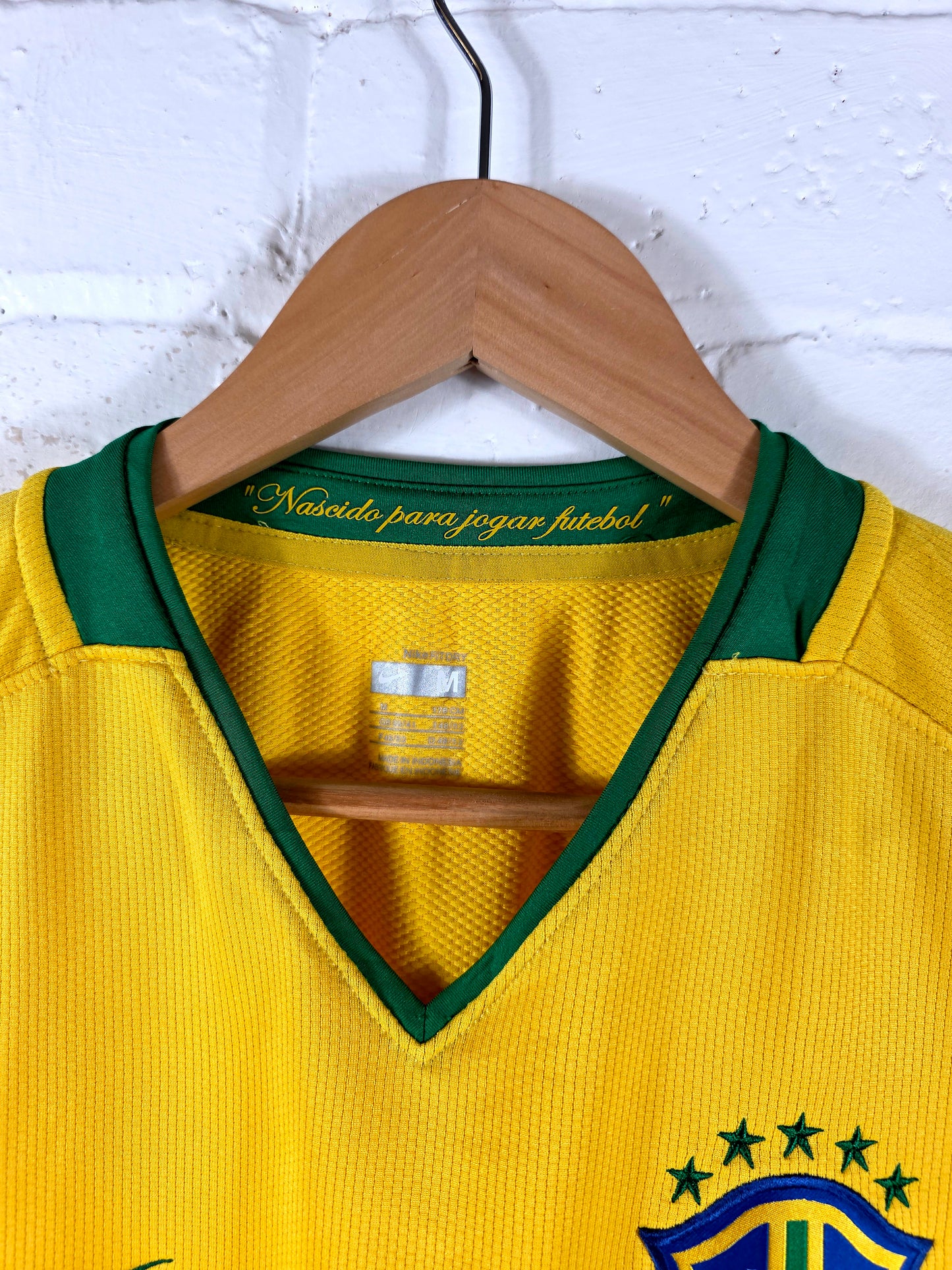 Nike Brazil 2008/10 Home Shirt Medium