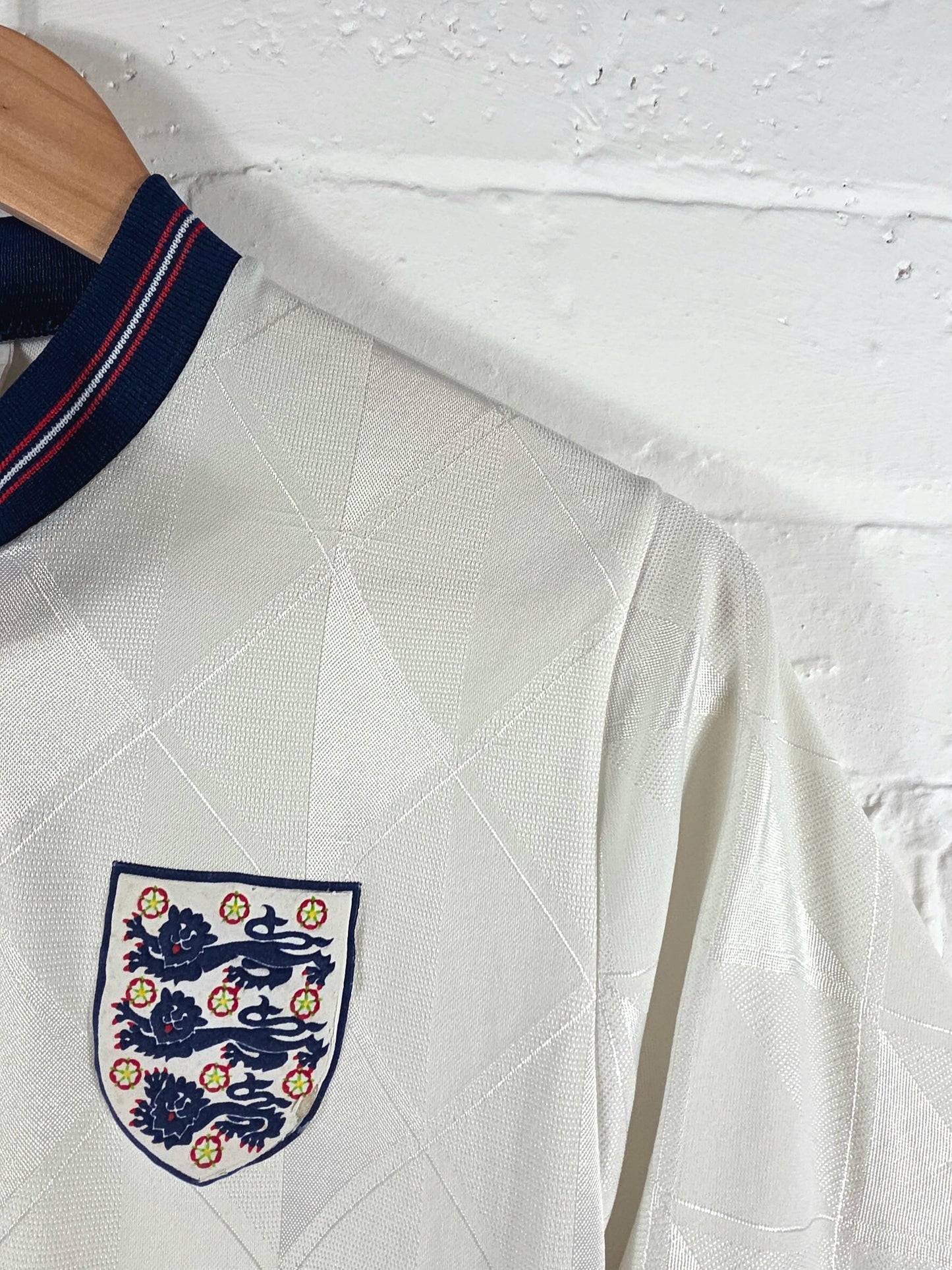 Umbro England 1987/90 Home Shirt Small