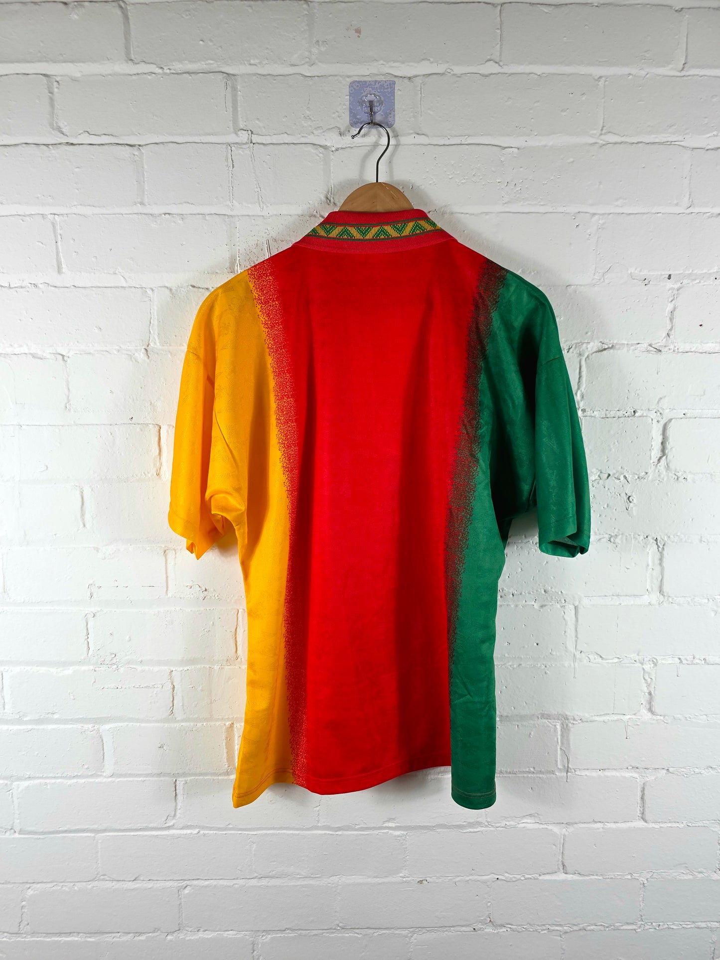 Mitre Cameroon 1994/95 Home Shirt Large