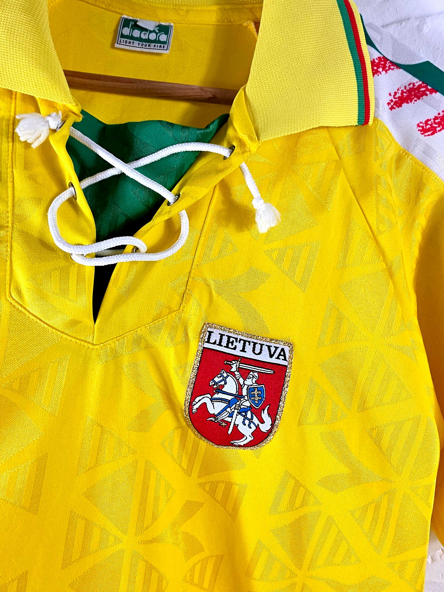 Diadora Lithuania 1996/98 Home Shirt XL