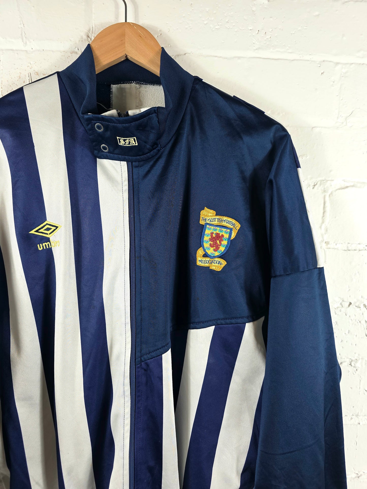 Umbro Scotland 1988/90 Track Jacket Medium
