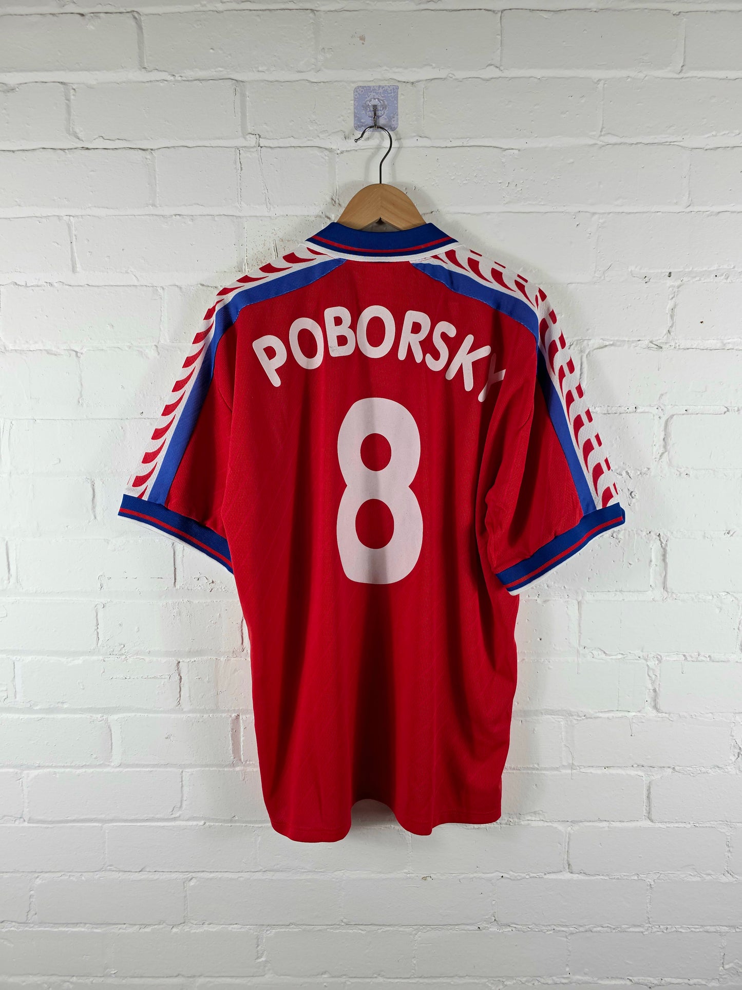 Puma Czech Republic 1996/98 'Poborsky 8' Home Shirt XL