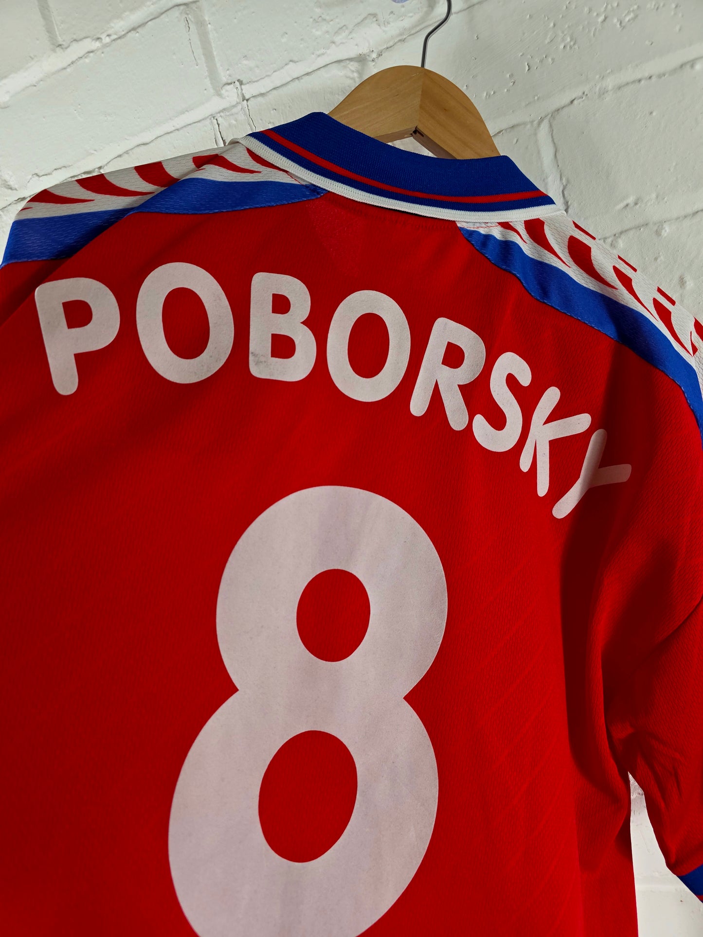 Puma Czech Republic 1996/98 'Poborsky 8' Home Shirt XL