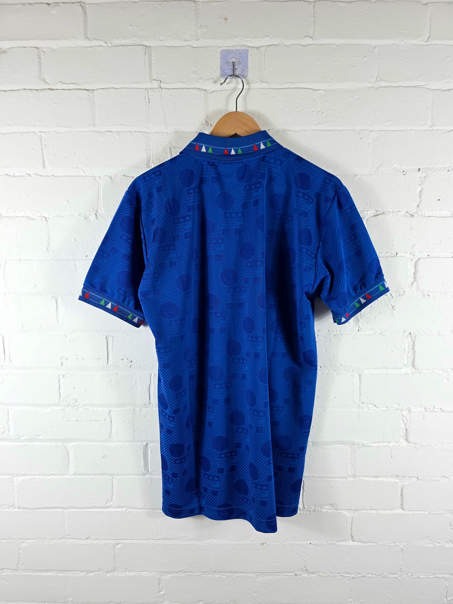 Diadora Italy 1993/94 Player Spec Home Shirt Large