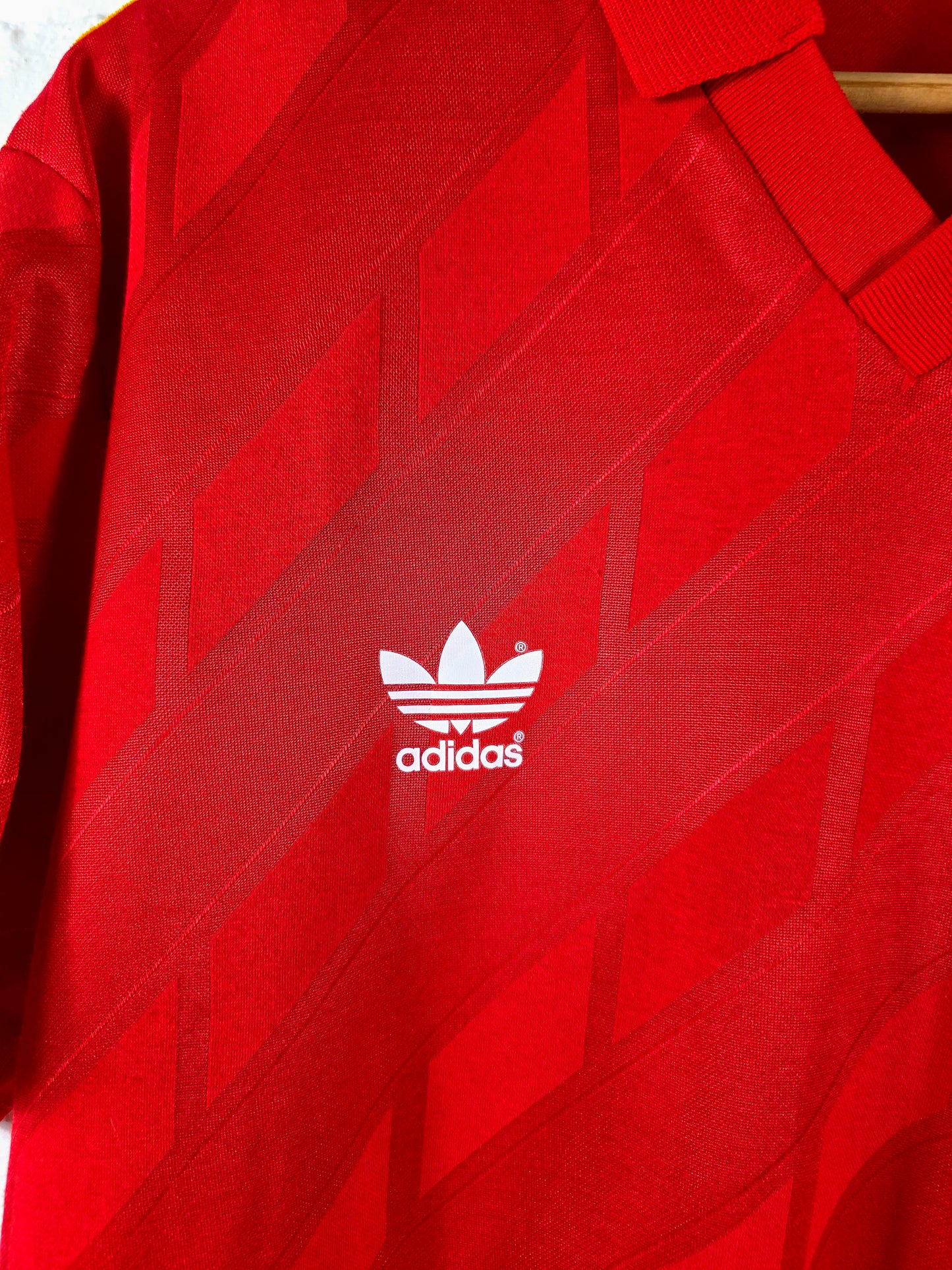Adidas Belgium 1986/90 Home Shirt Large