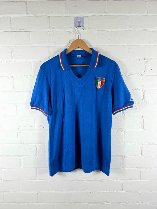 Le Coq Sportif Italy 1980/82 Home Shirt Large
