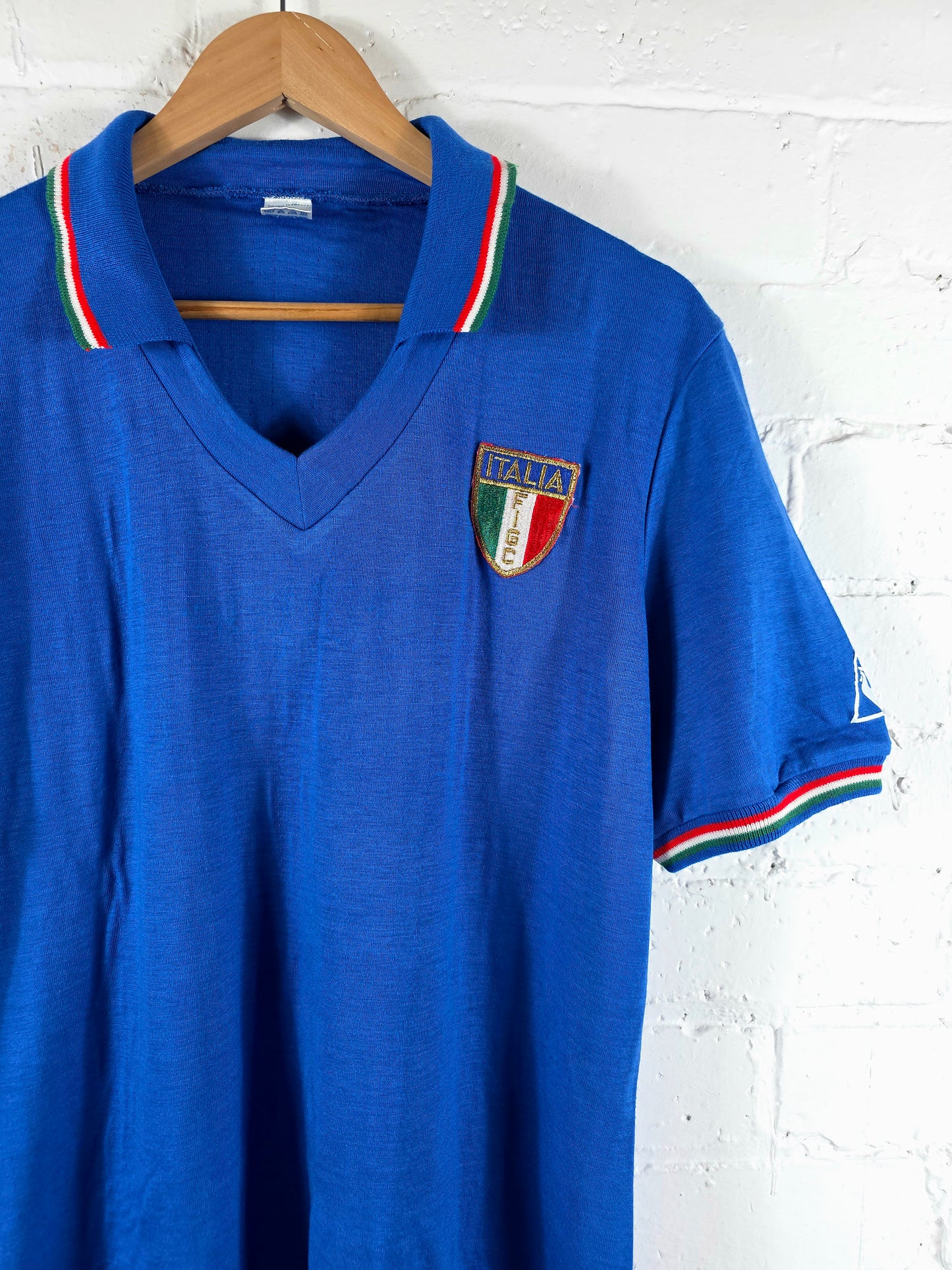 Le Coq Sportif Italy 1980/82 Home Shirt Large