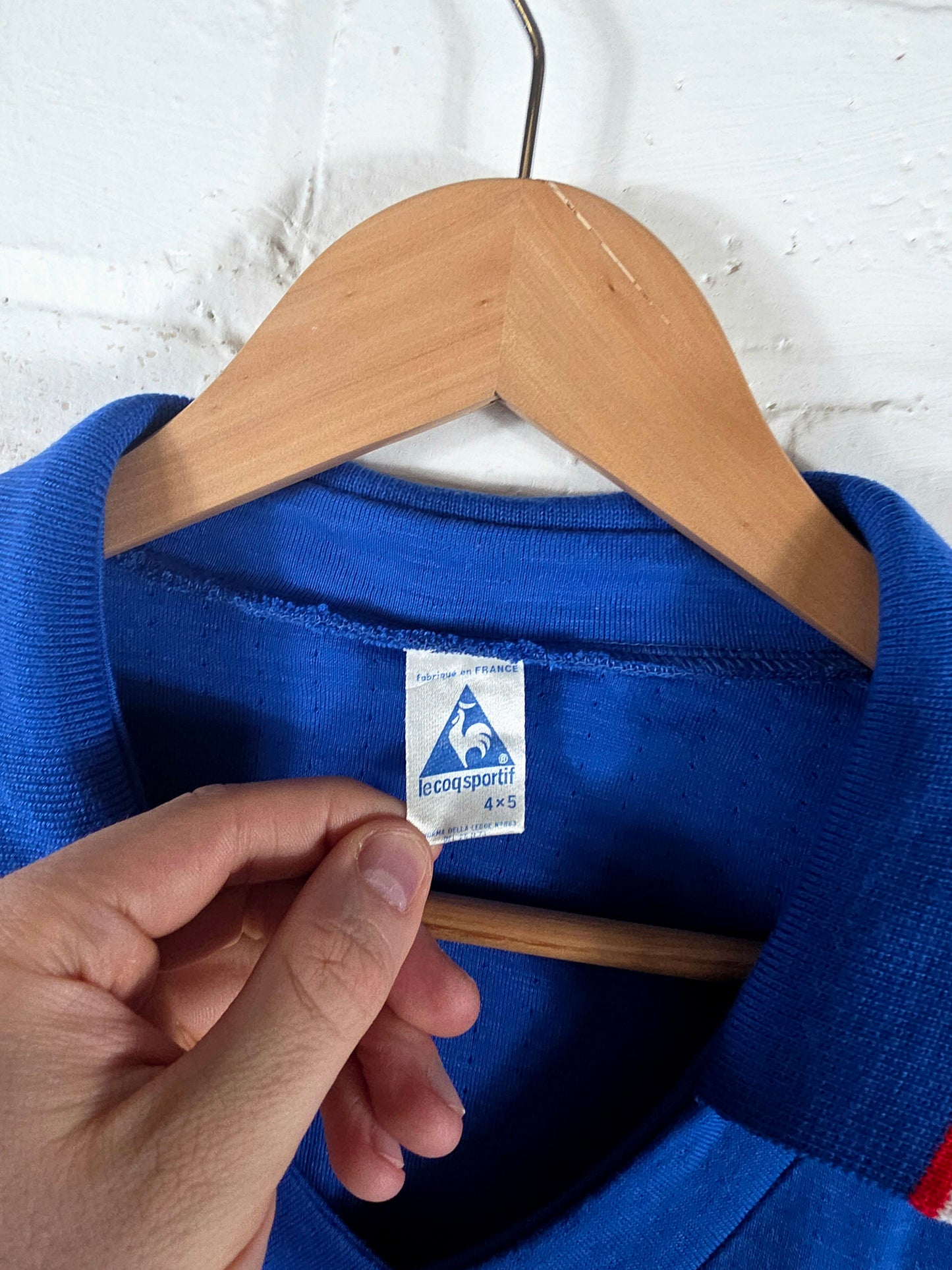 Le Coq Sportif Italy 1980/82 Home Shirt Large