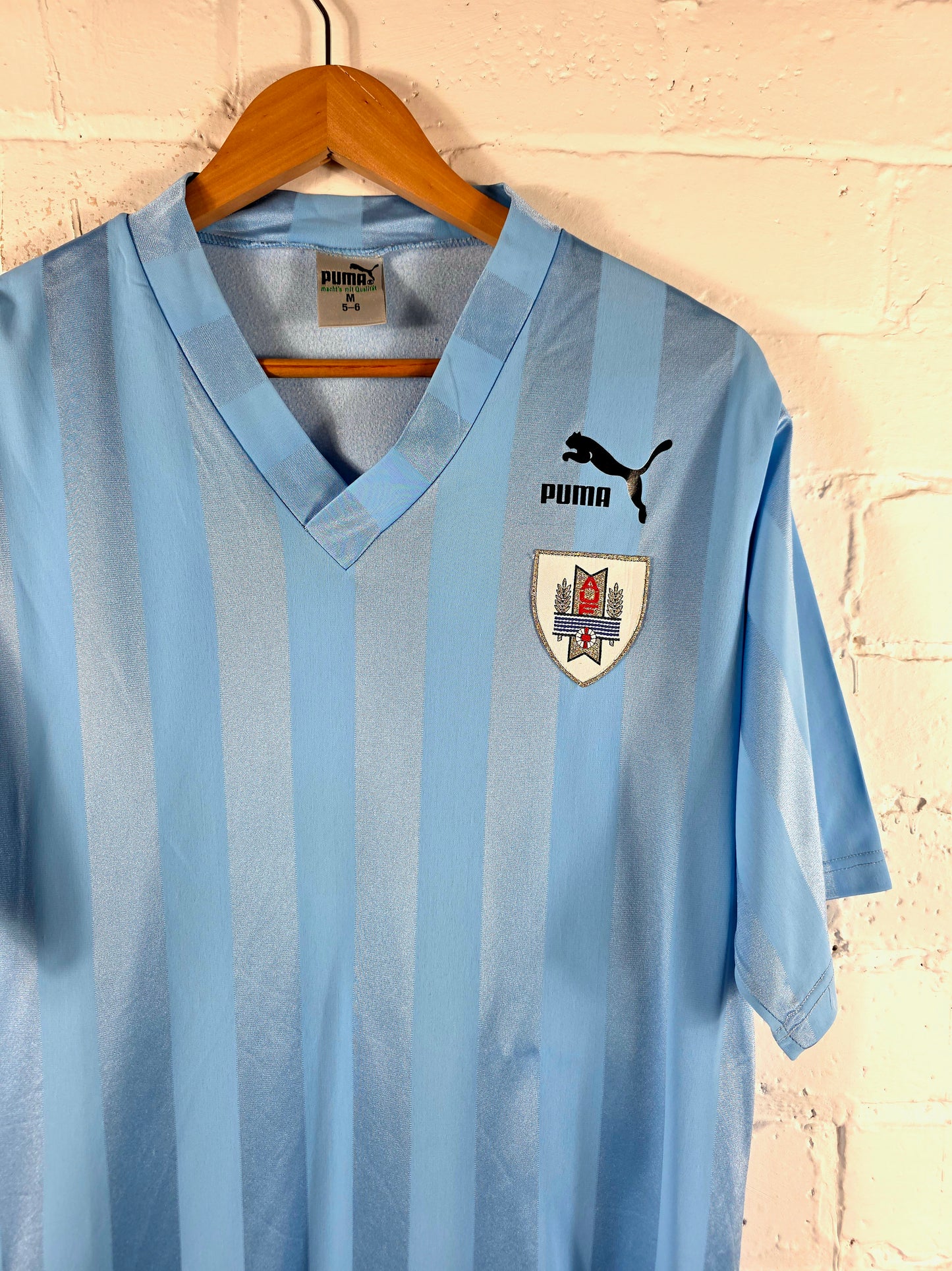 Puma Uruguay 1990/92 Home Shirt Medium