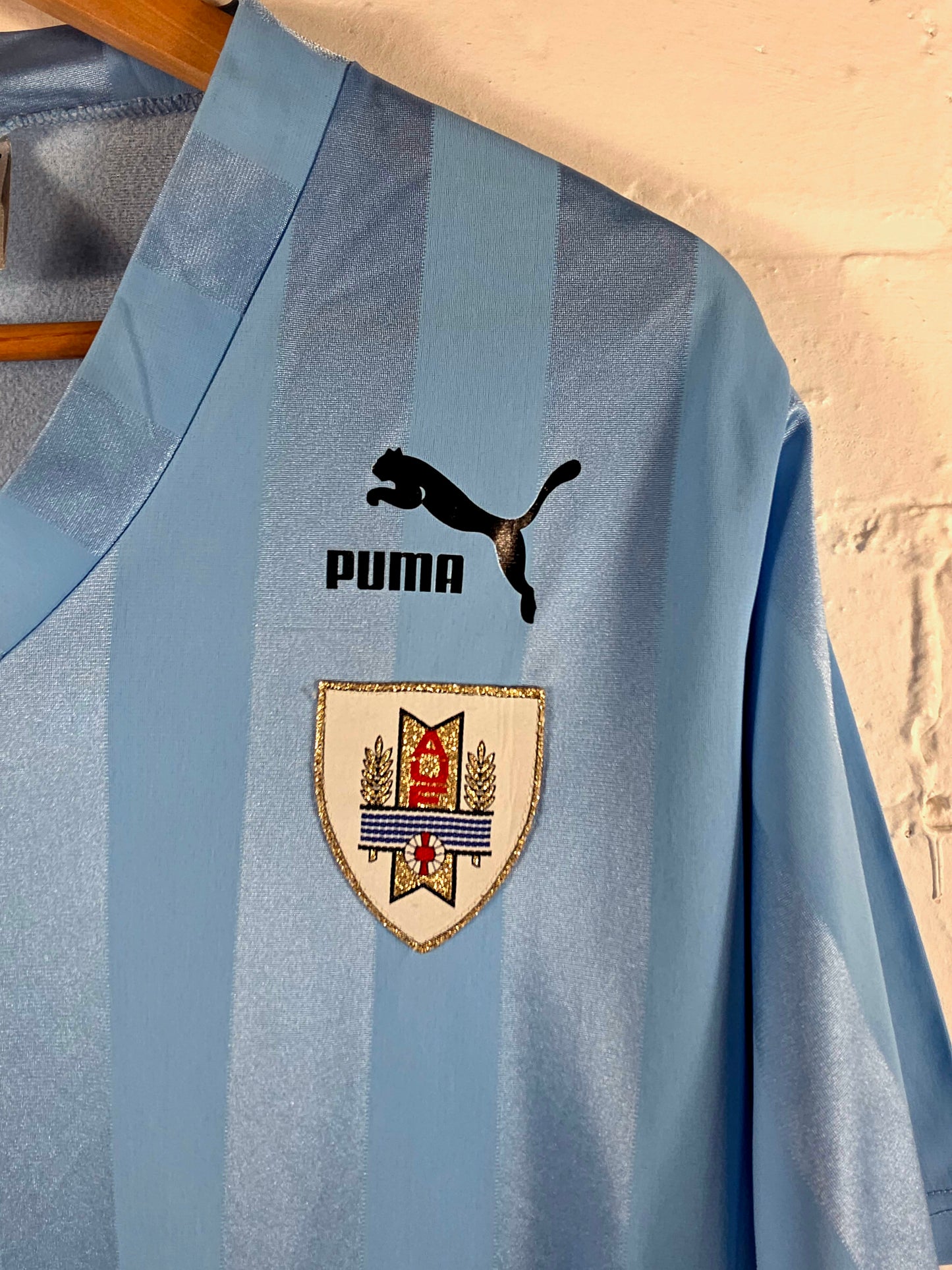 Puma Uruguay 1990/92 Home Shirt Medium