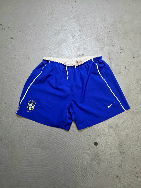Nike Brazil 2002/04 Home Shorts Medium