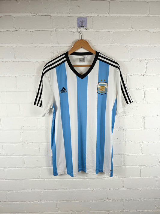 Adidas Argentina 2013/15 Basic Home Shirt Large