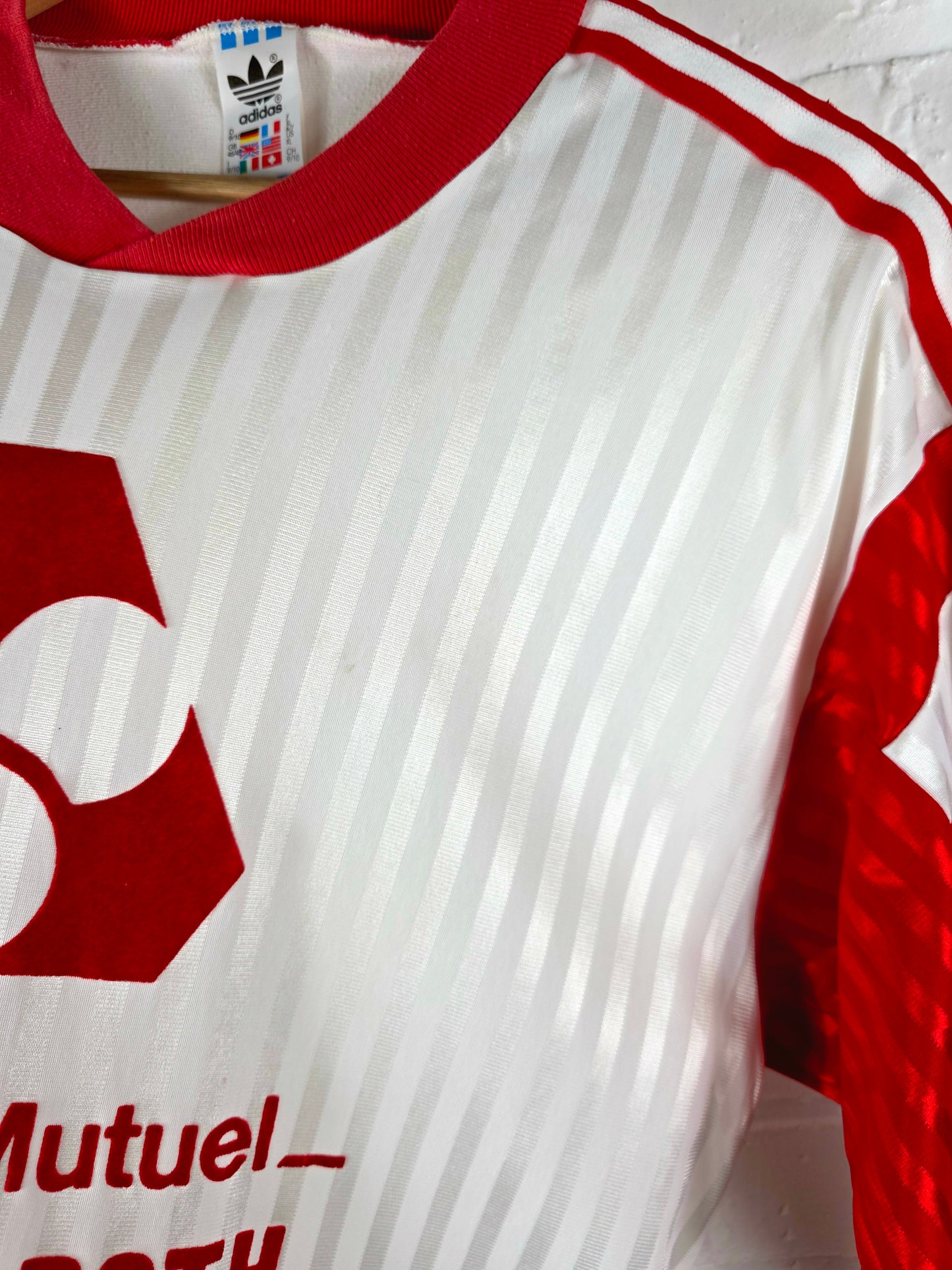 Adidas Hambach / Roth 1990s Long Sleeve Vintage Football Shirt XL