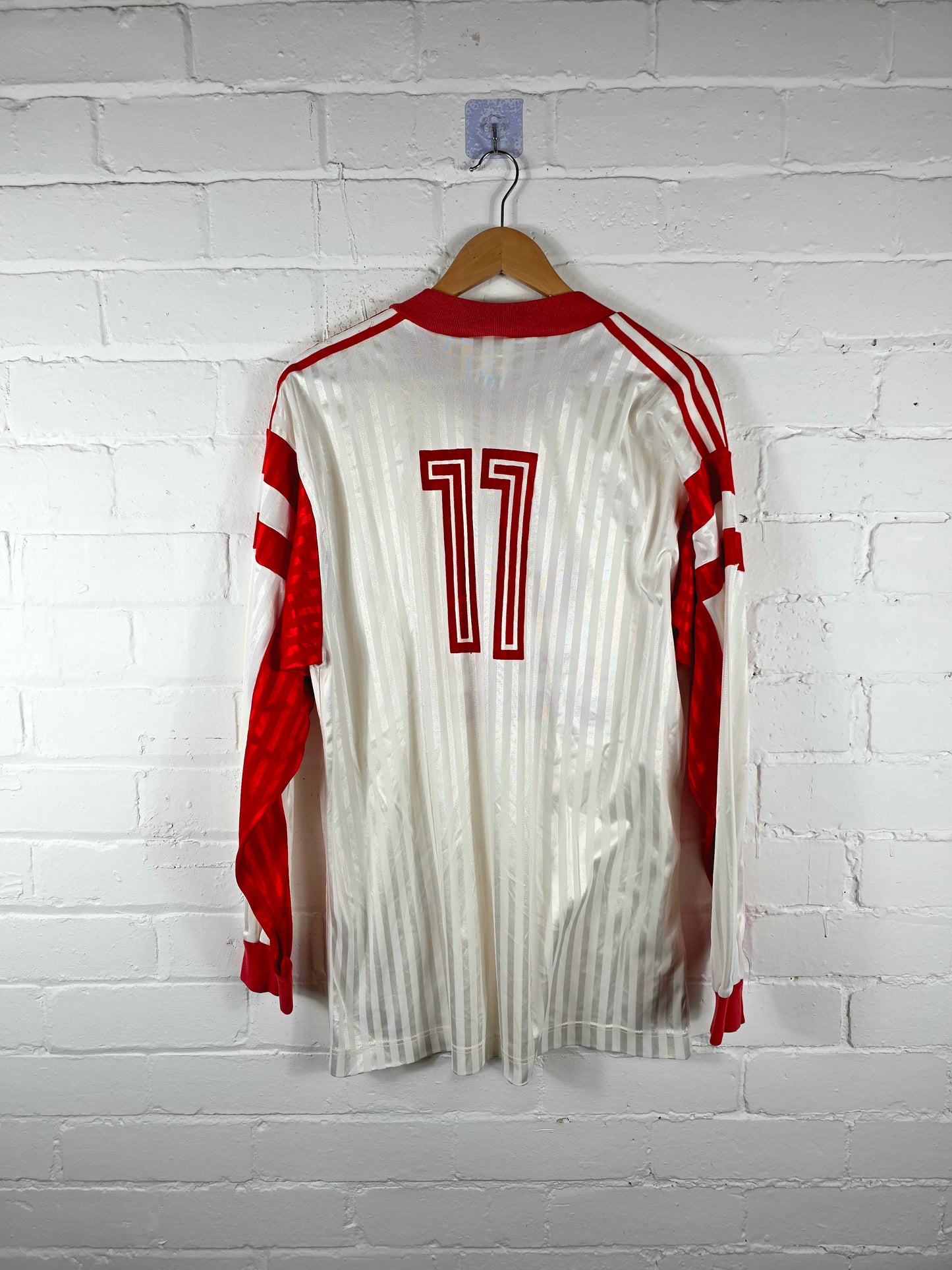 Adidas Hambach / Roth 1990s Long Sleeve Vintage Football Shirt XL
