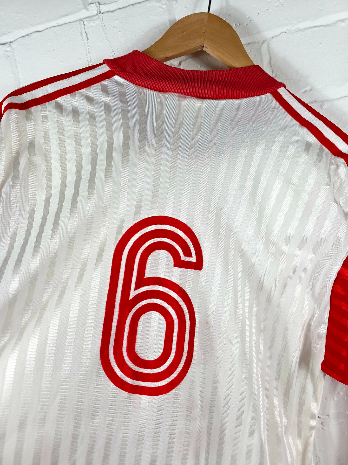 Adidas Hambach / Roth 1990s Long Sleeve Vintage Football Shirt Large