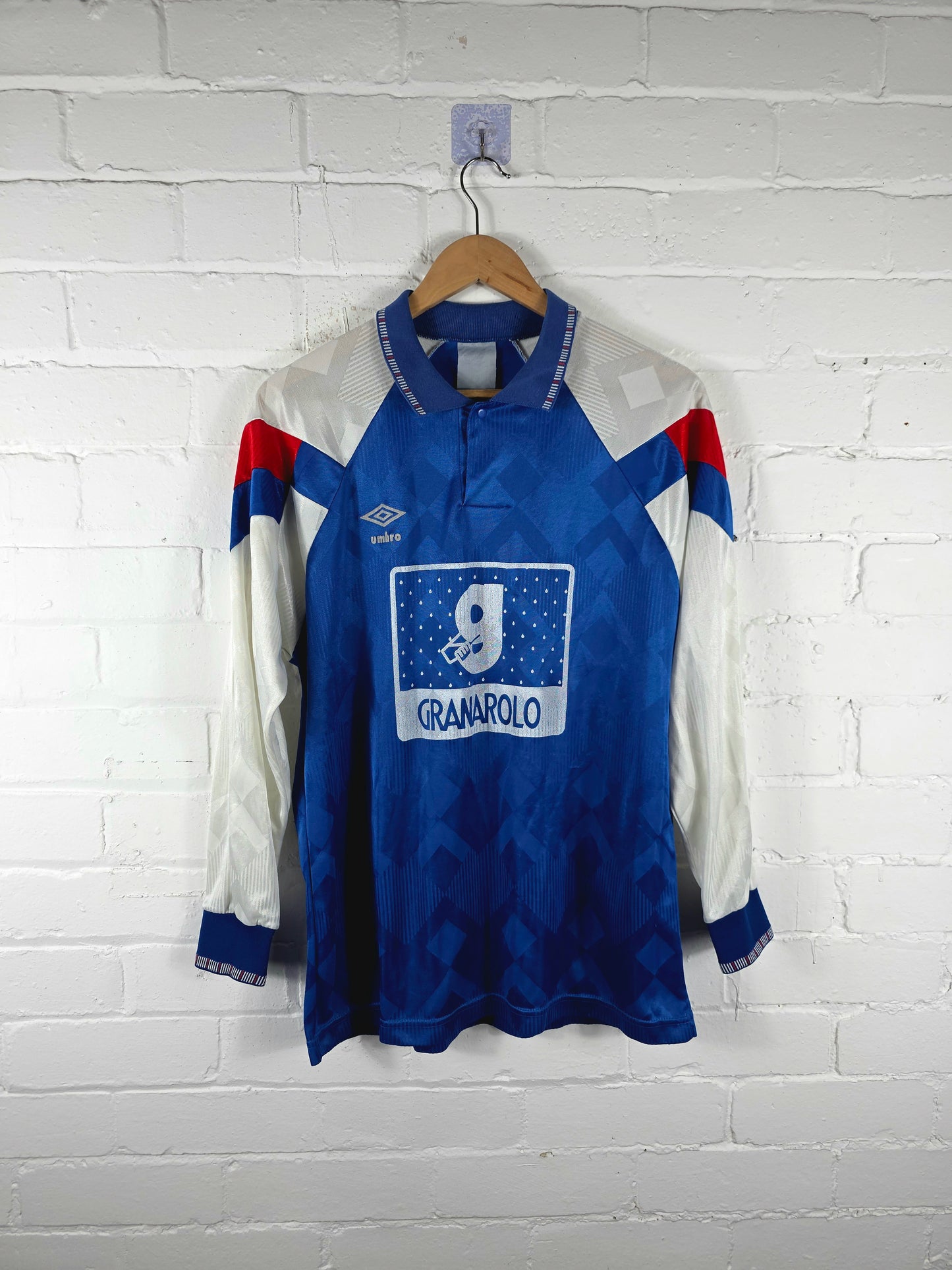 Umbro Vintage 1990s Long Sleeve Vintage Template Shirt Large