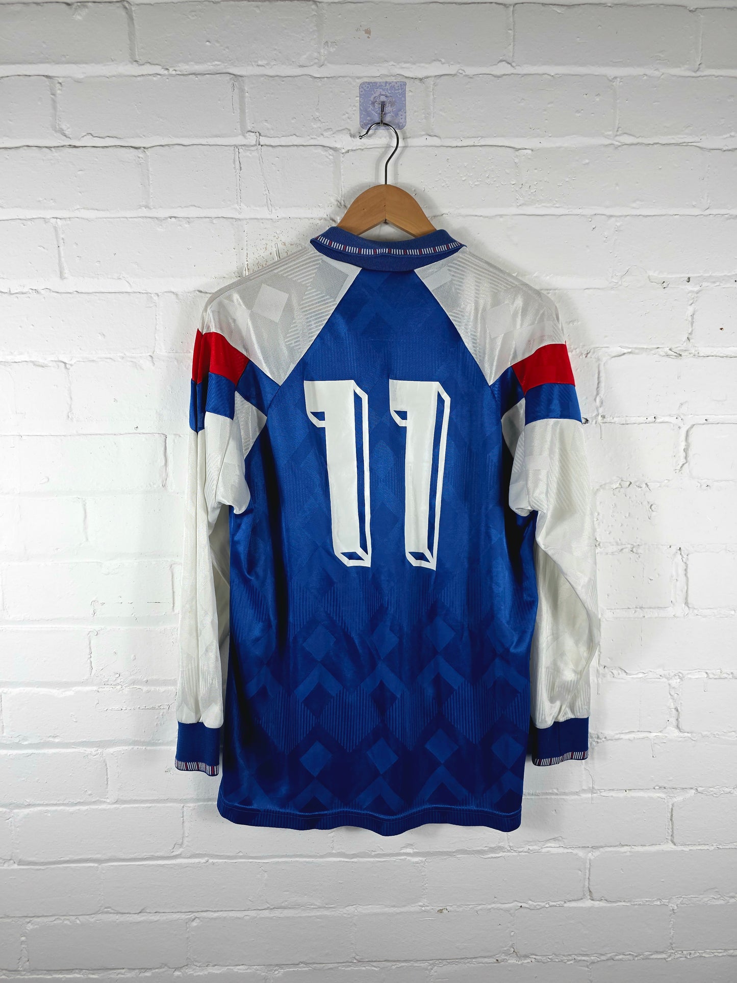 Umbro Vintage 1990s Long Sleeve Vintage Template Shirt Large