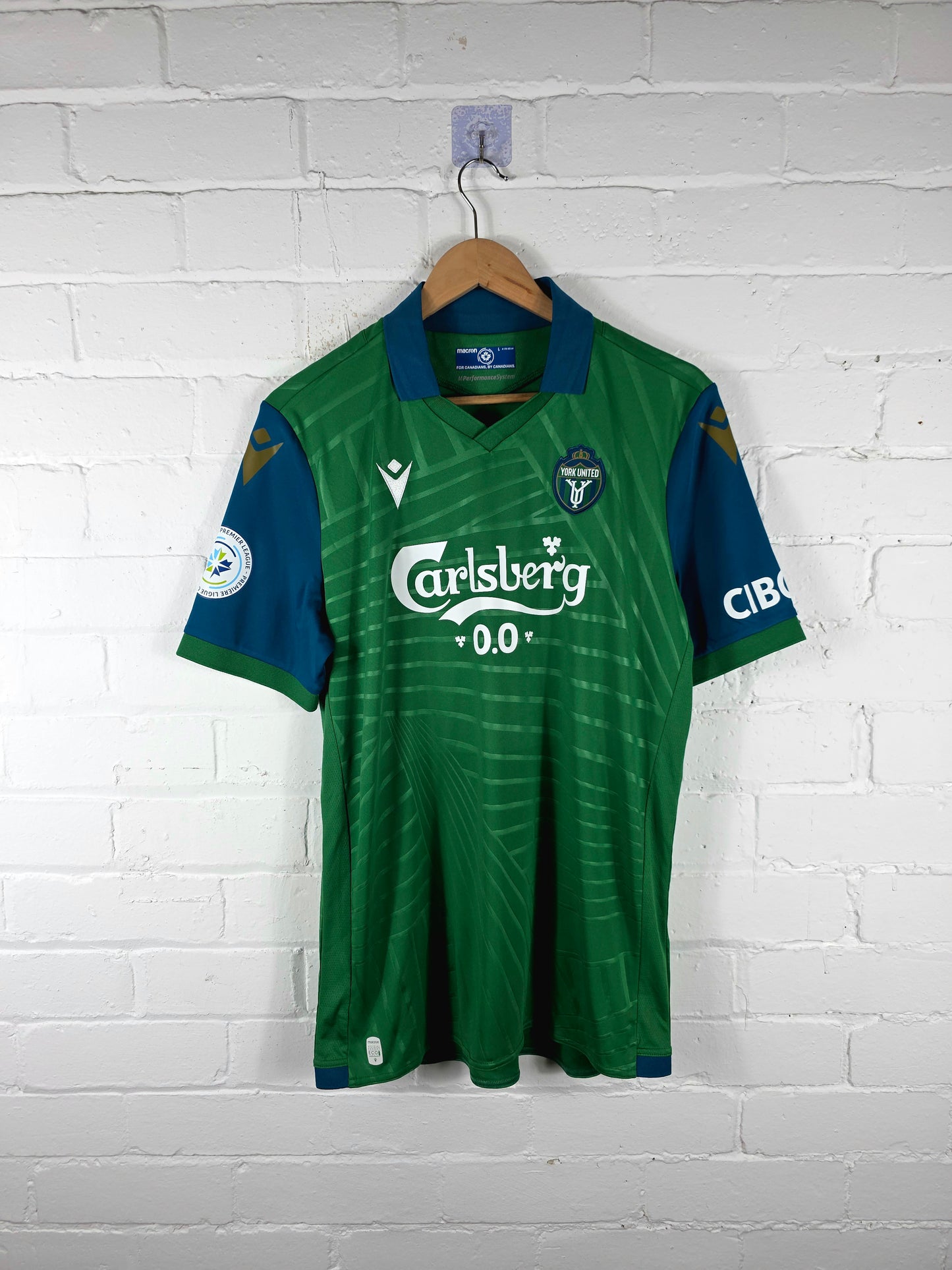 Macron York United 2023 'Thompson 6' Away Shirt Large