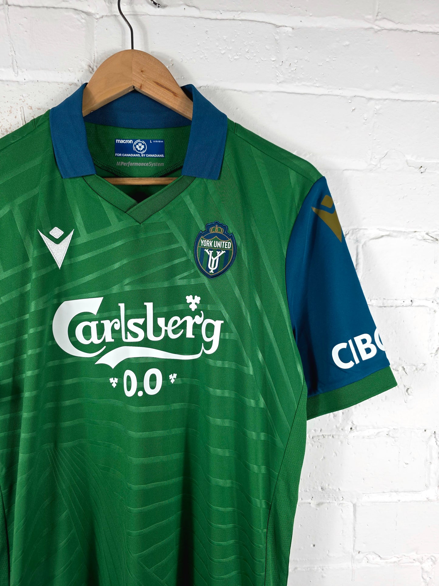 Macron York United 2023 'Thompson 6' Away Shirt Large