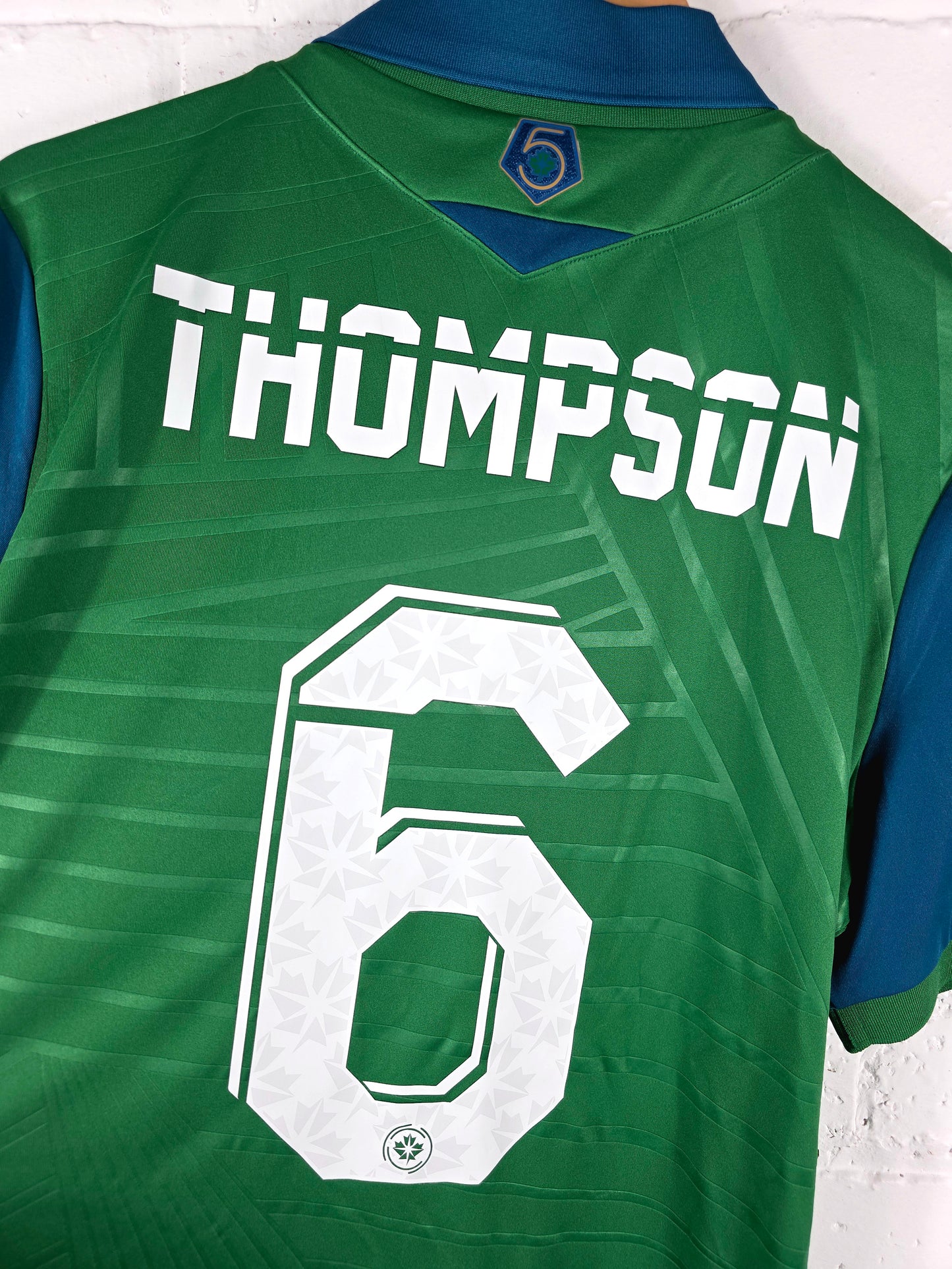 Macron York United 2023 'Thompson 6' Away Shirt Large
