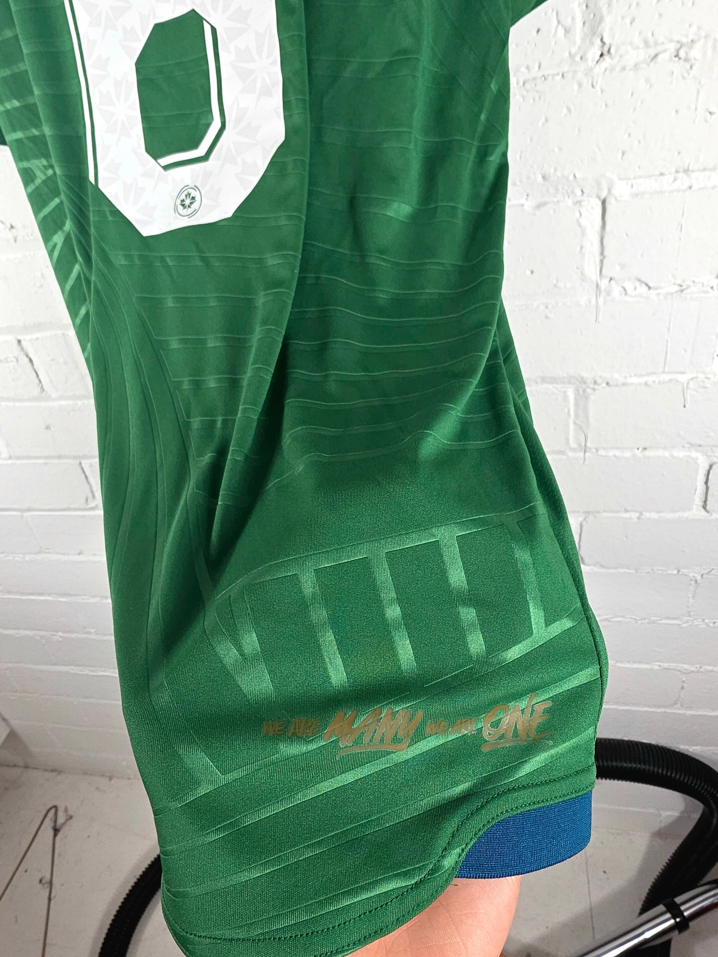 Macron York United 2023 'Thompson 6' Away Shirt Large
