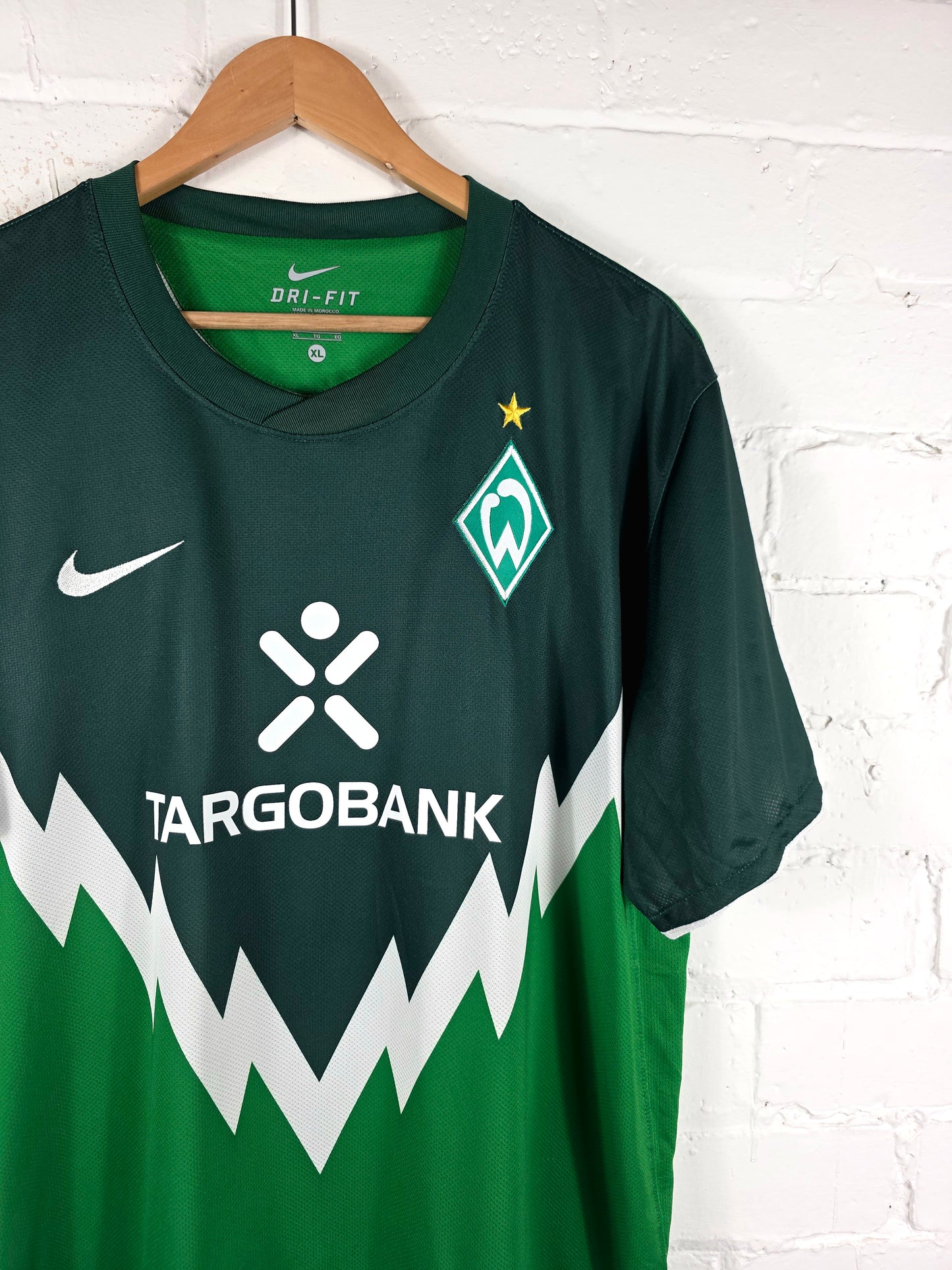 Nike Werder Bremen 2010/11 'Arnautovic 7' Home Football Shirt