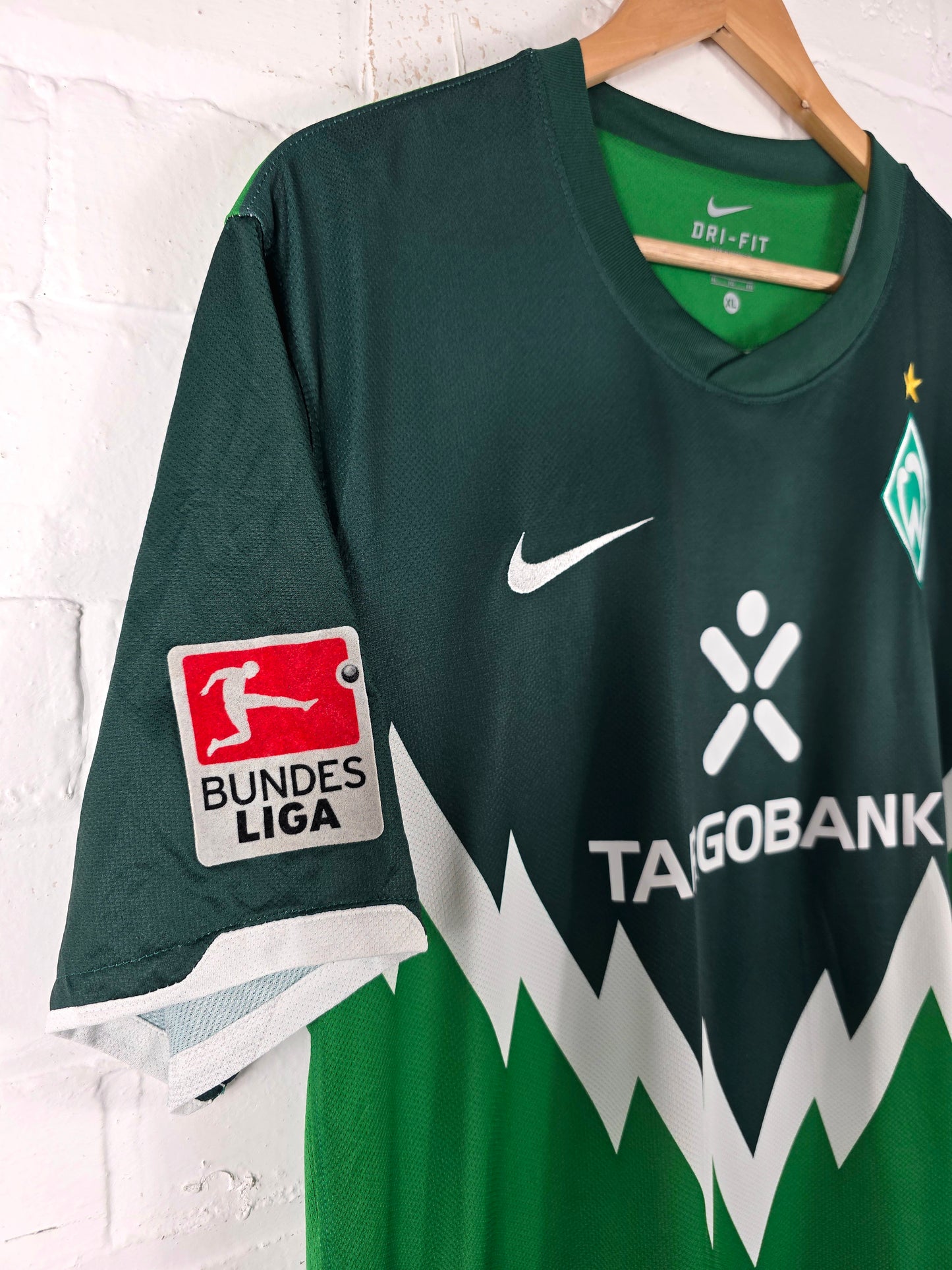 Nike Werder Bremen 2010/11 'Arnautovic 7' Home Football Shirt