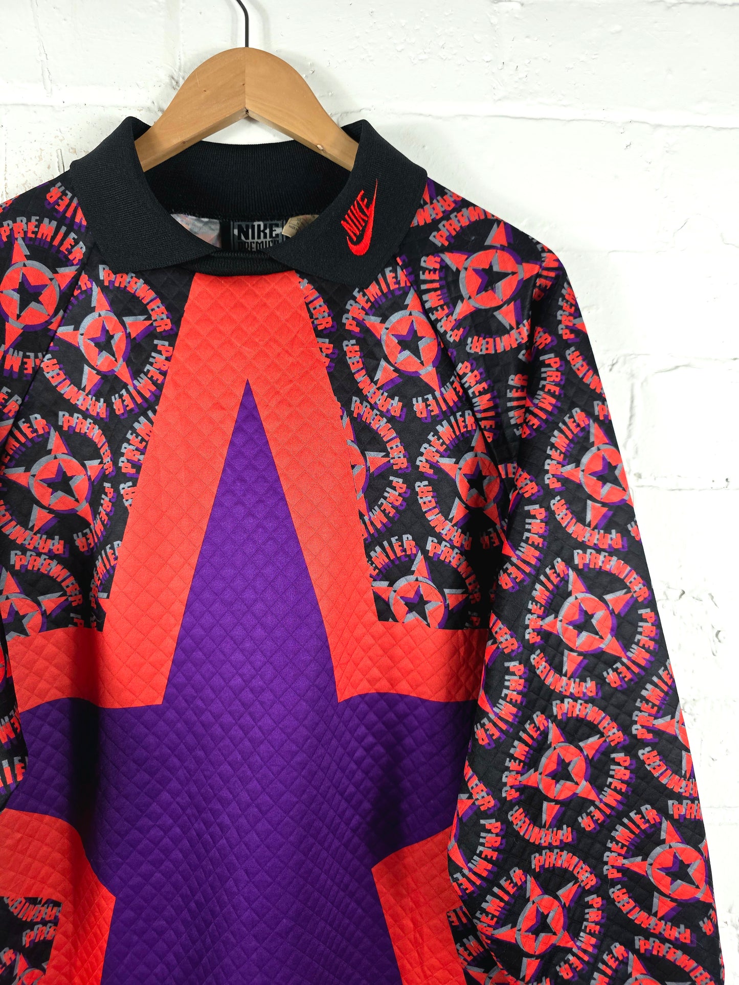 Nike Premier 1994/95 Vintage Long Sleeve Goalkeeper Template Shirt Medium