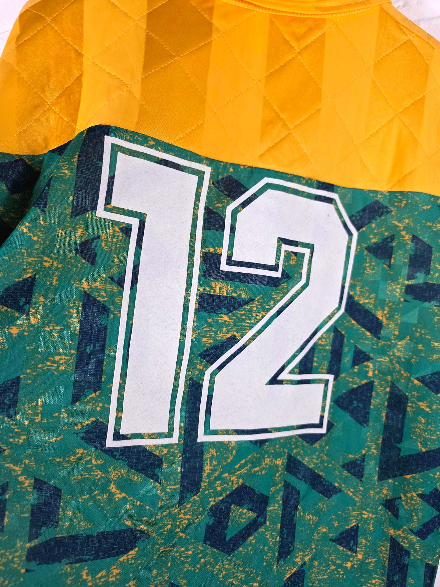 Ennerre Vintage 1990s Long Sleeve Goalkeeper Template Shirt XL