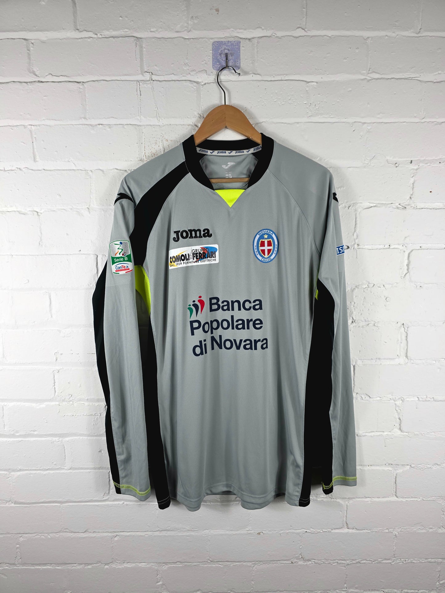 Joma Novara 2015/17 'Cavana 1' Match Issue Long Sleeve Goalkeeper Shirt XL