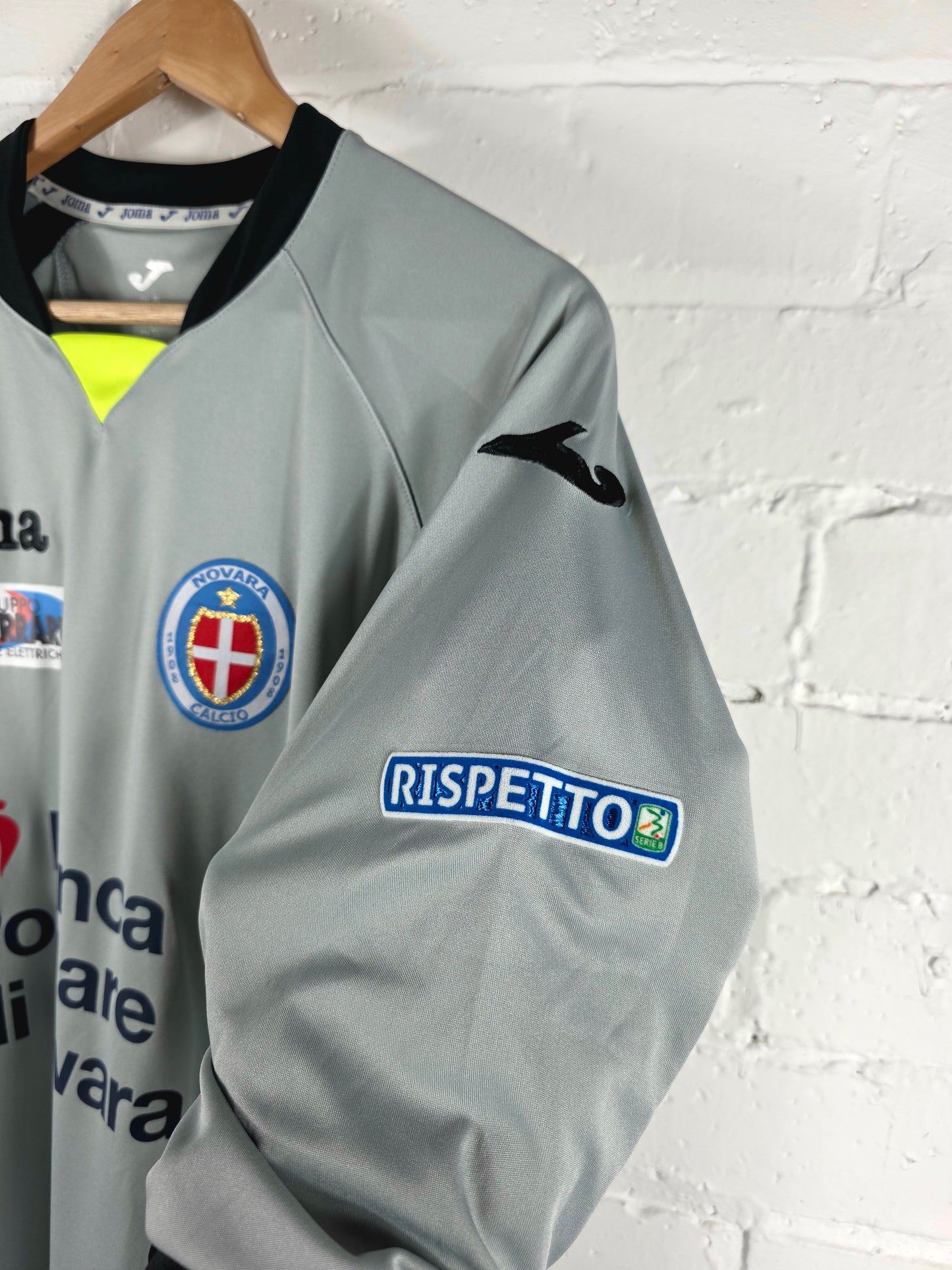 Joma Novara 2015/17 'Cavana 1' Match Issue Long Sleeve Goalkeeper Shirt XL