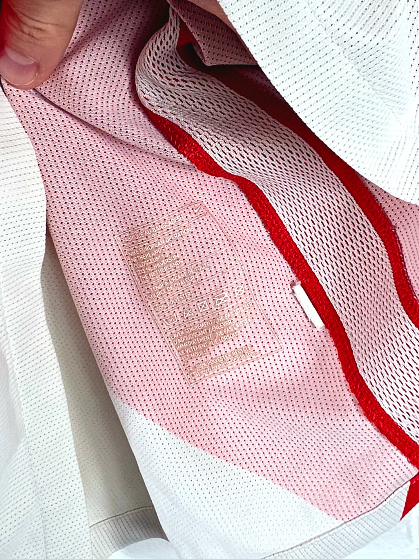 Nike A.S Monaco 2016/17 'Diallo 34' Match Issue Home Shirt Medium