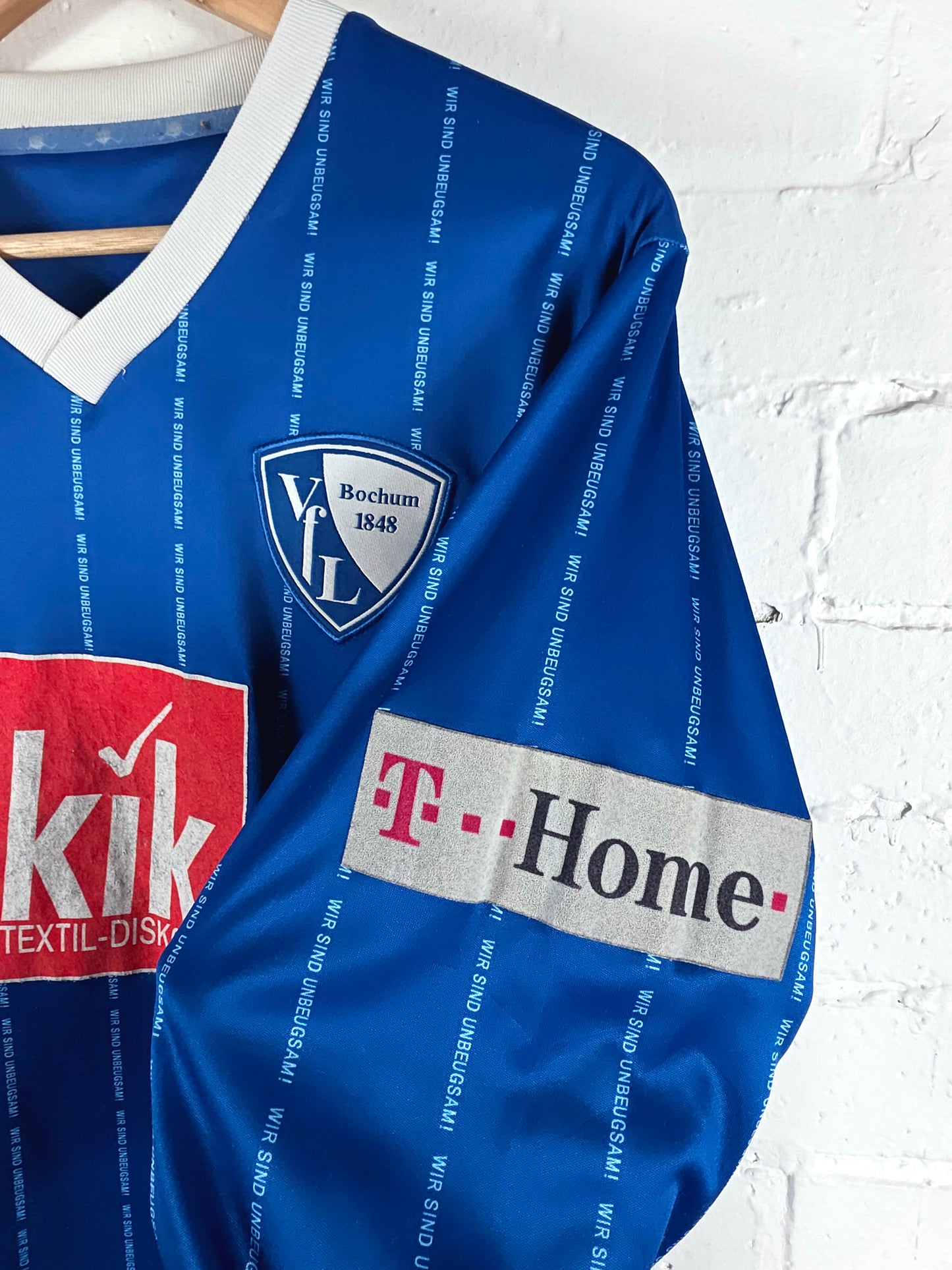 Do You Football Bochum 2008/09 'Epalle 10' Match Issue Long Sleeve Home Shirt XL
