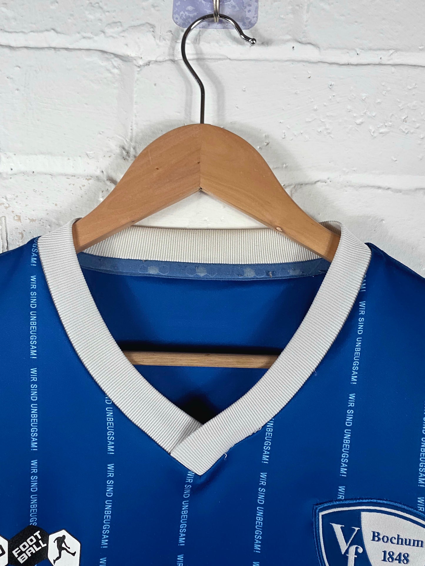 Do You Football Bochum 2008/09 'Epalle 10' Match Issue Long Sleeve Home Shirt XL