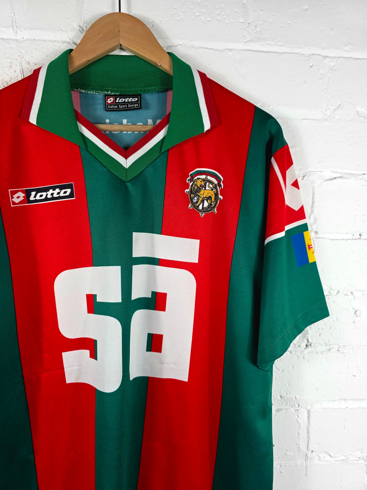 Lotto Maritimo 2001/02 Home Shirt Medium