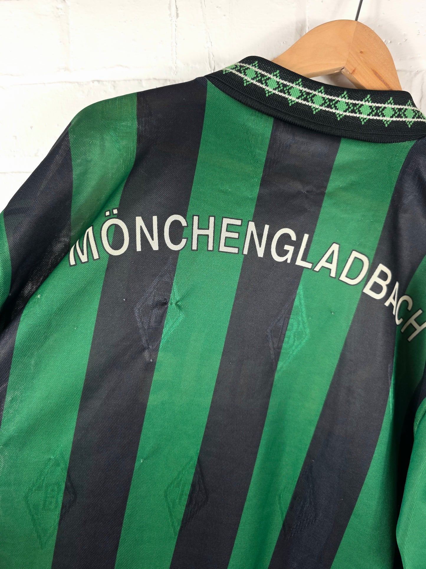 Reebok Borussia Monchengladbach 1995/96 Long Sleeve Home Shirt XL