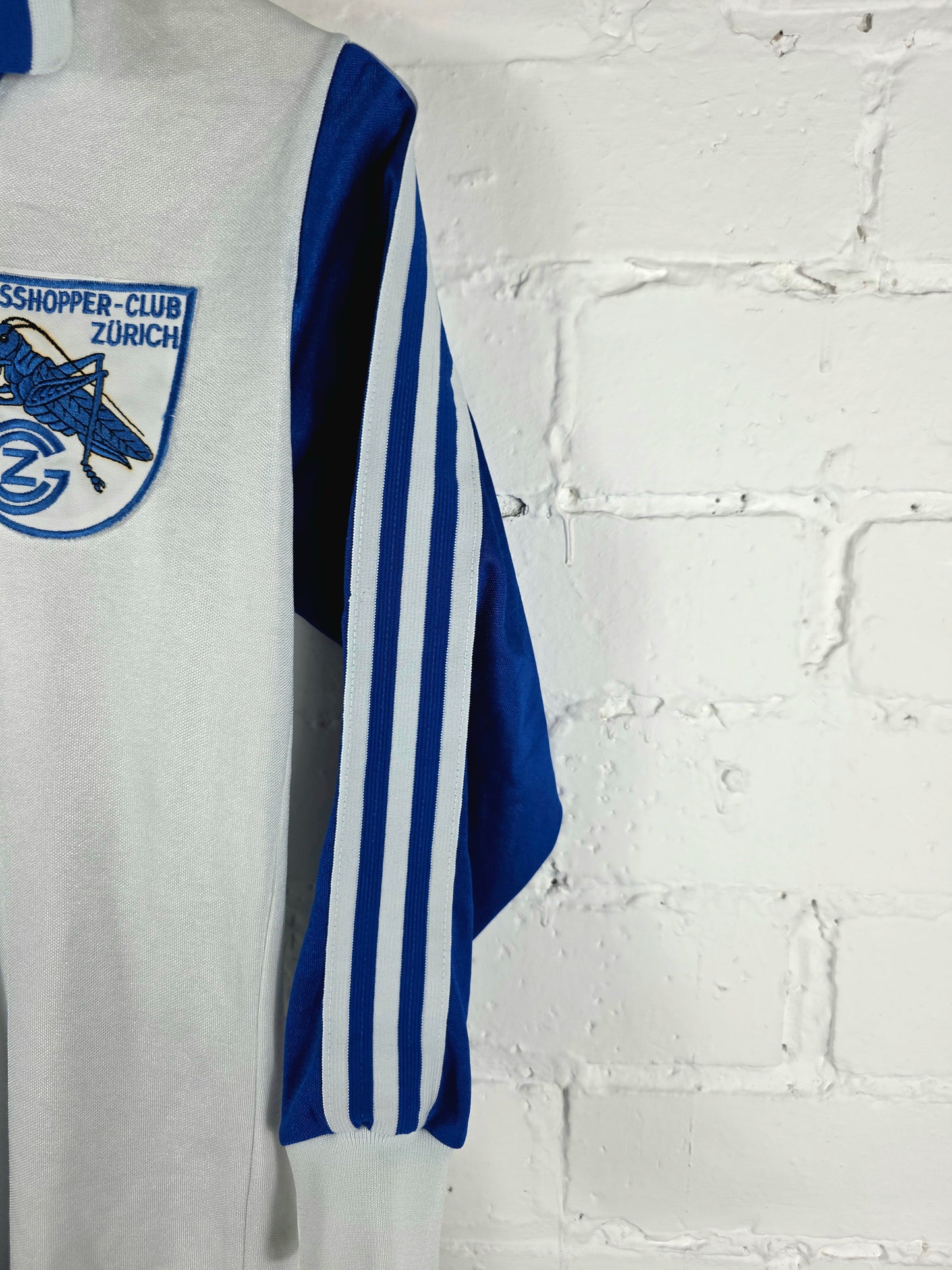 Adidas Grasshoppers 1980/1985 Long Sleeve Home Shirt Small