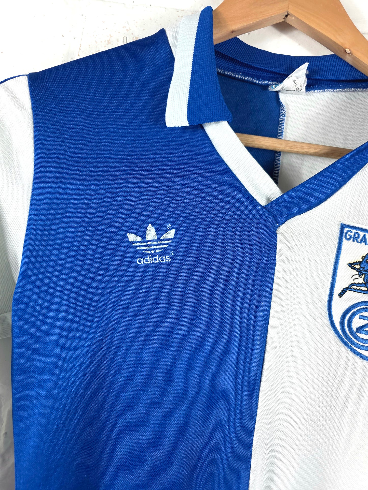 Adidas Grasshoppers 1980/1985 Long Sleeve Home Shirt Small
