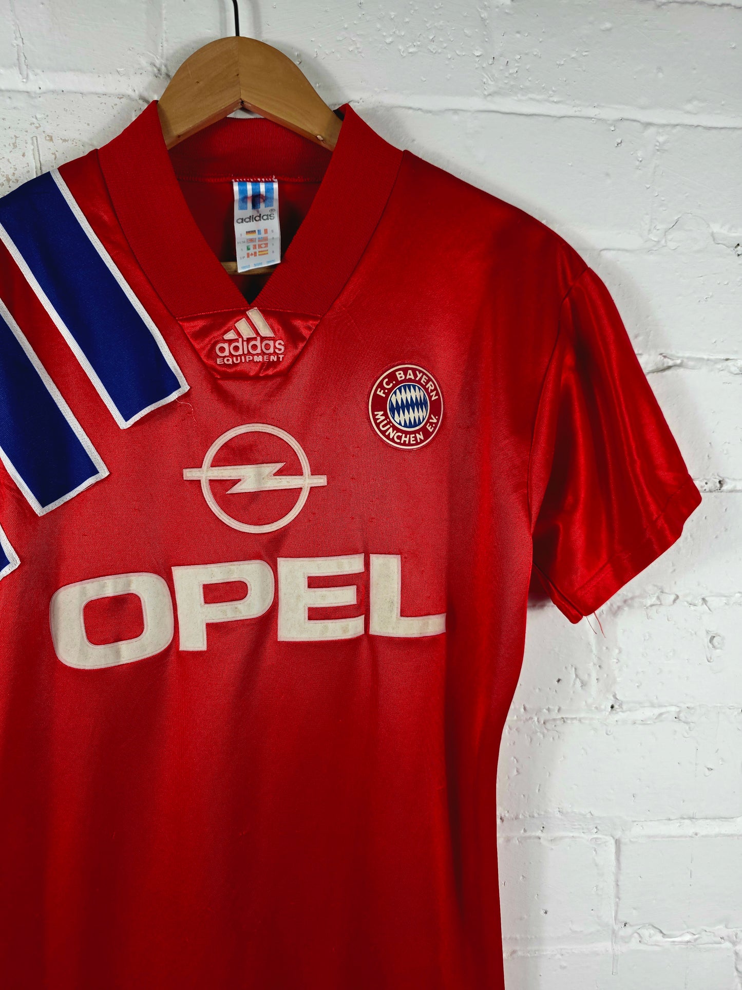 Adidas Bayern Munich 1991/93 Home Shirt Small