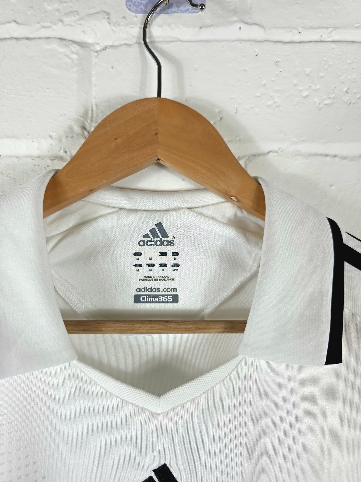 Adidas Real Madrid 2008/09 'Robinho 10' Deadstock Signed Home Shirt Medium