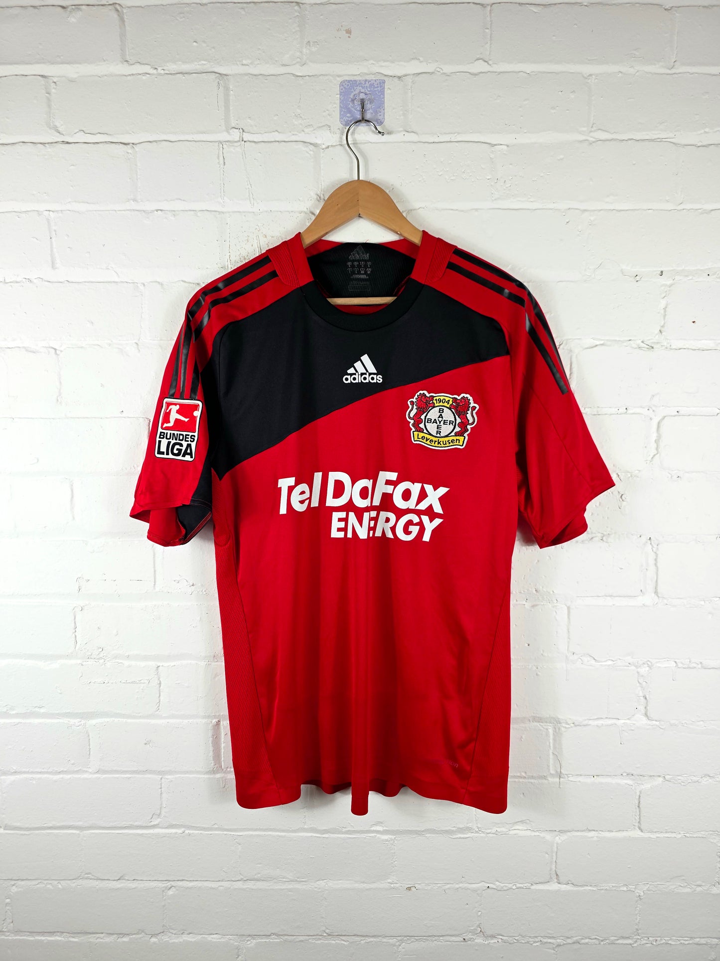 Adidas Bayer Leverkusen 2008/09 'Sneider 25' Match Issue Home Shirt Large