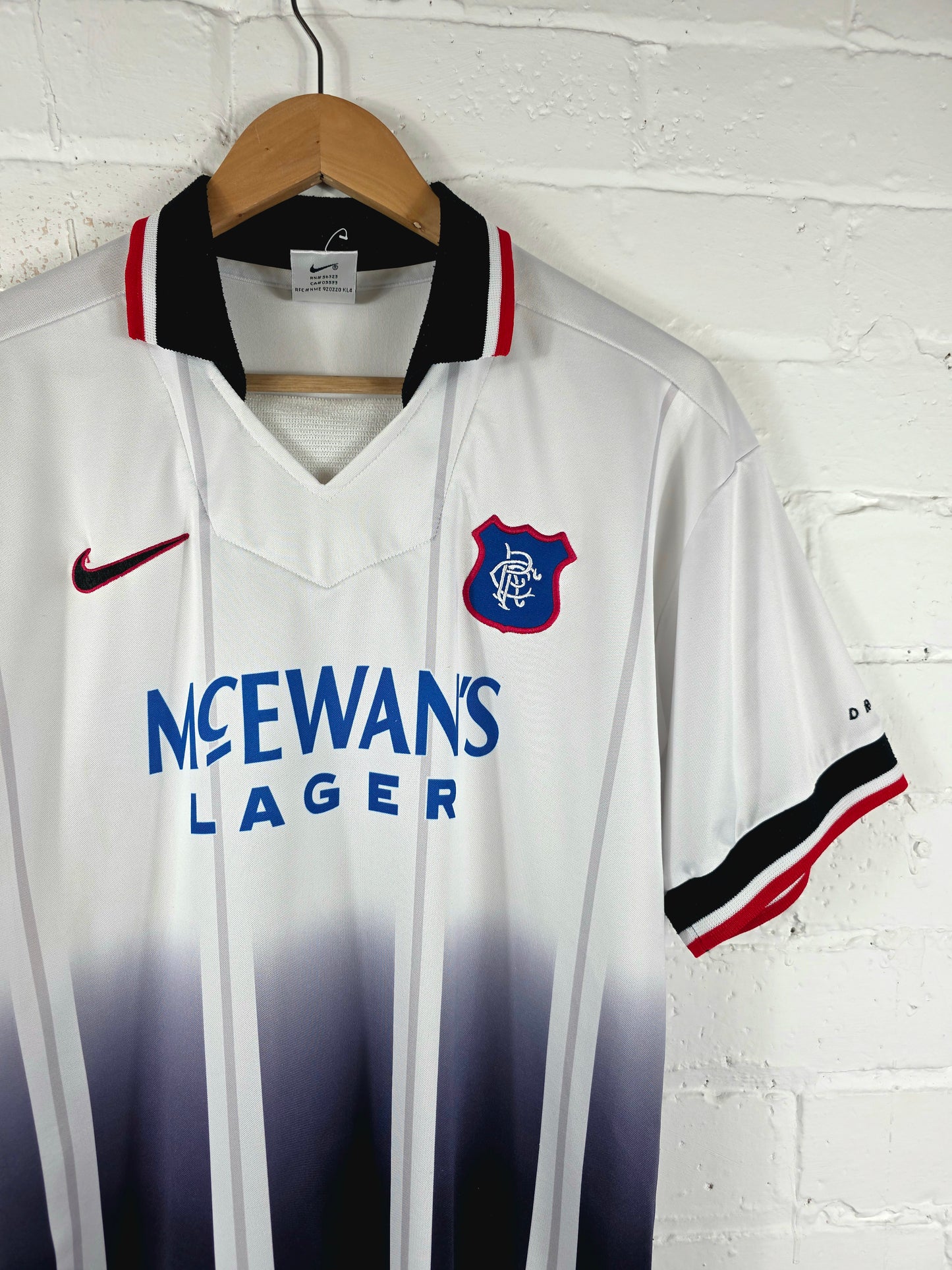 Nike Rangers 1997/99 Away Shirt Medium