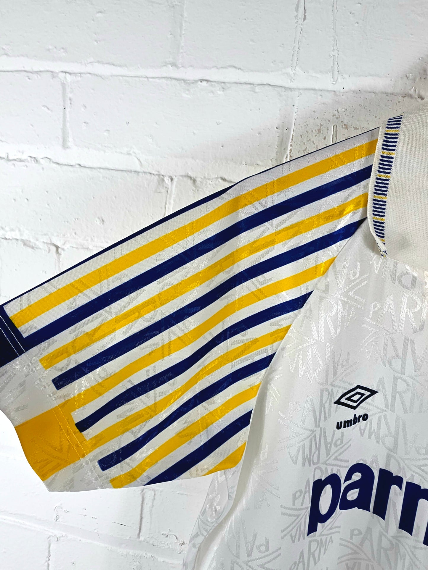 Umbro Parma 1991/92 Home Shirt Large
