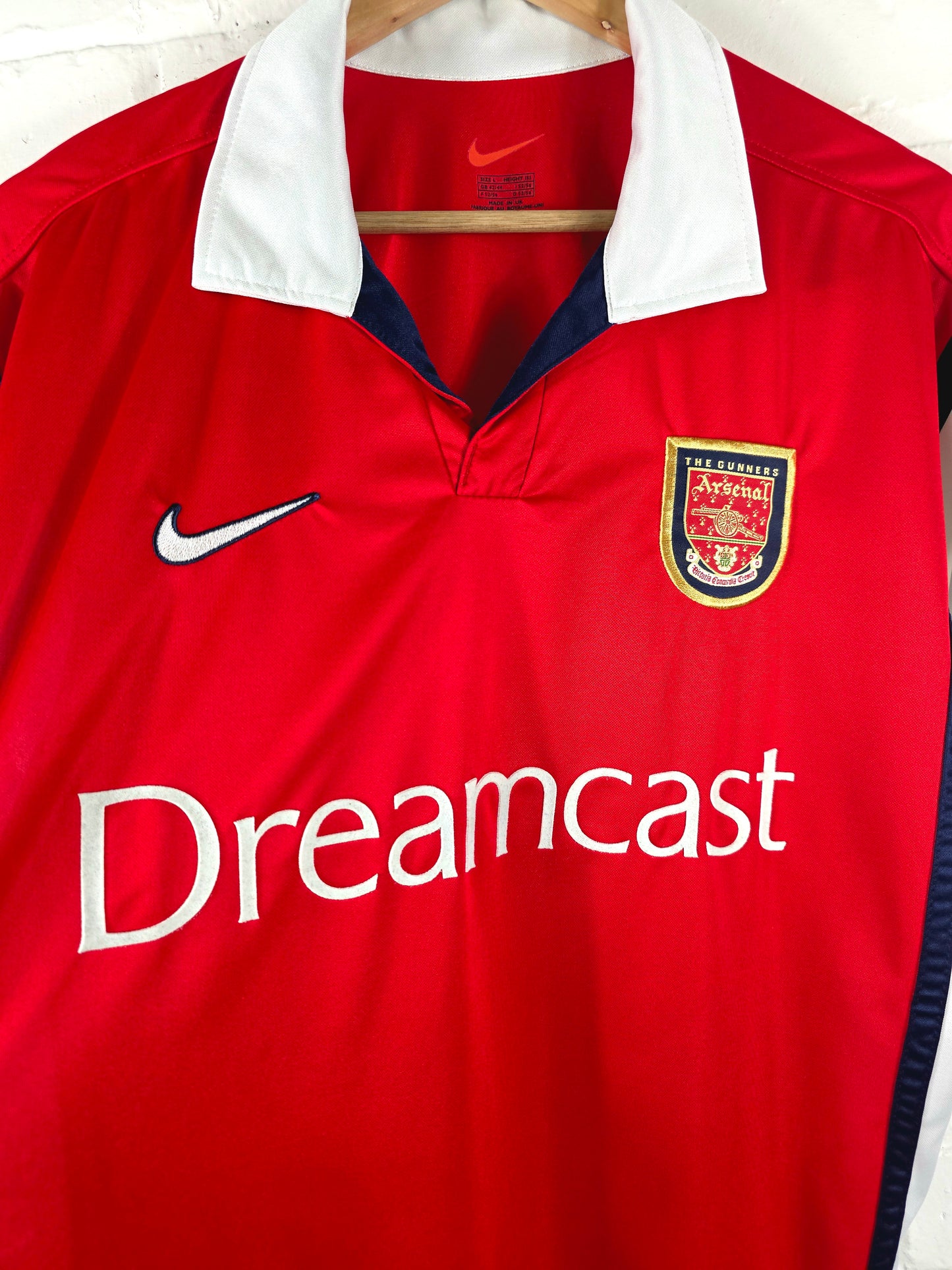 Nike Arsenal 1999/00 Home Shirt Large