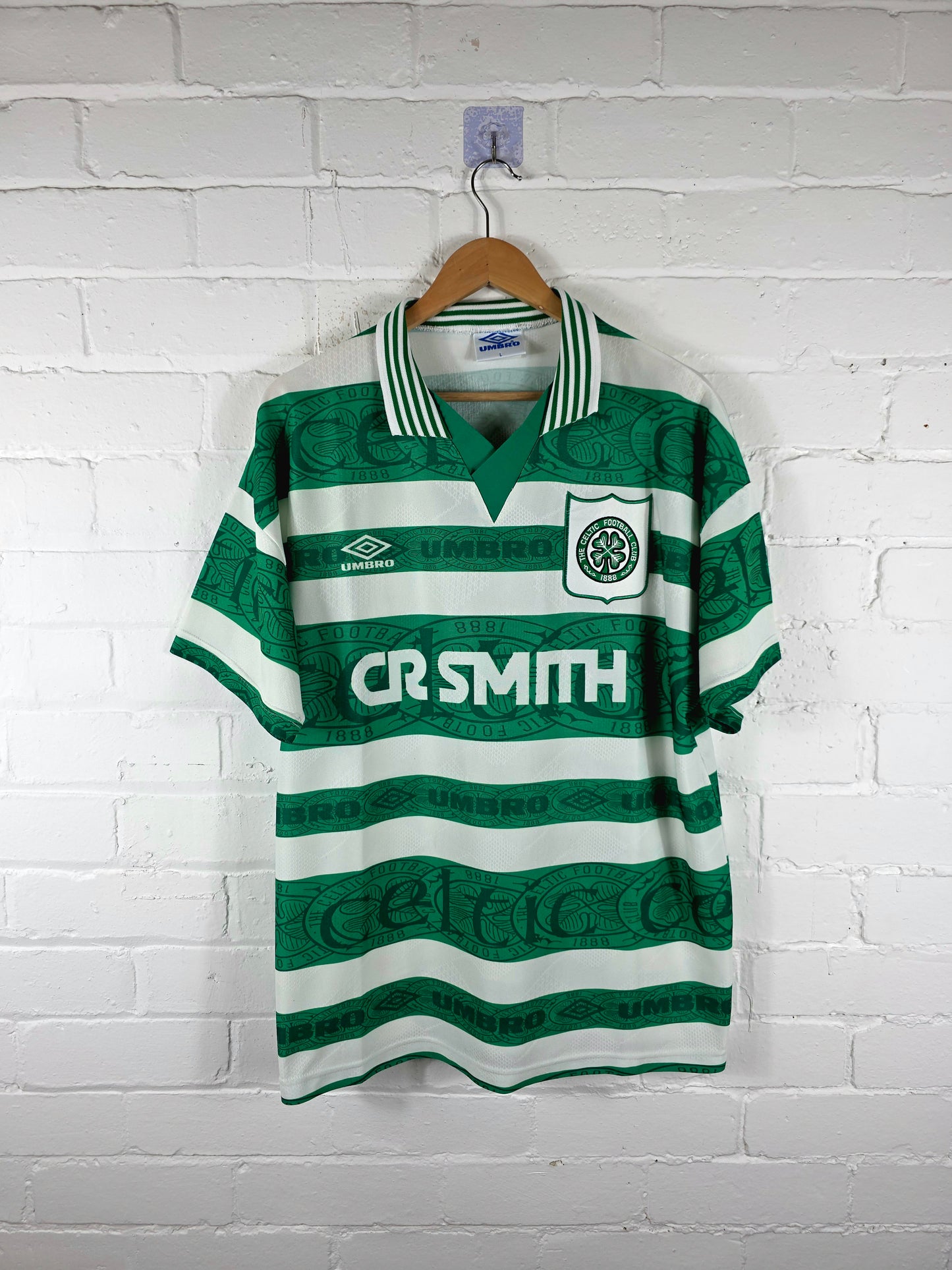Umbro Celtic 1995/97 Home Shirt Large
