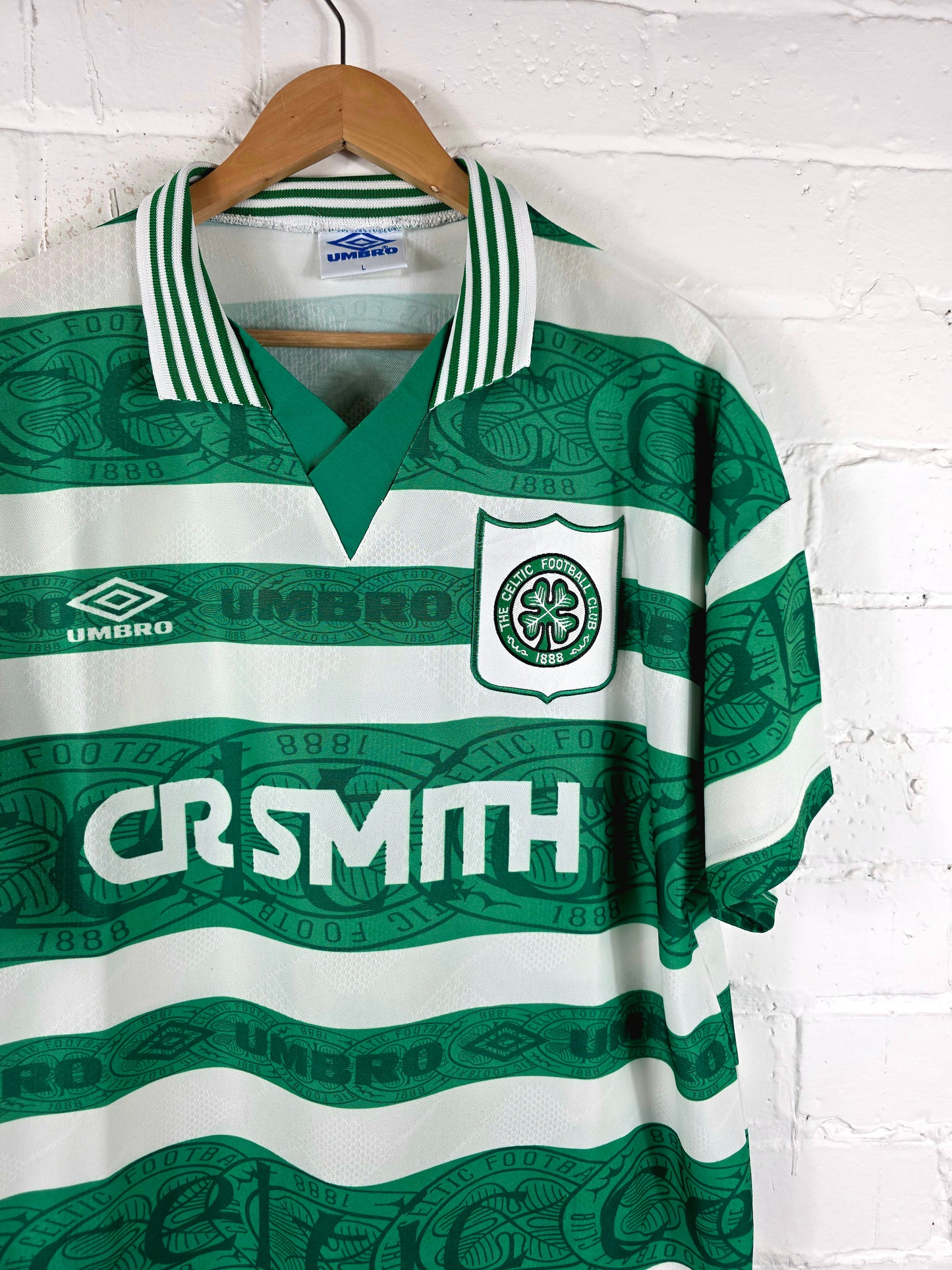 Umbro Celtic 1995/97 Home Shirt Large