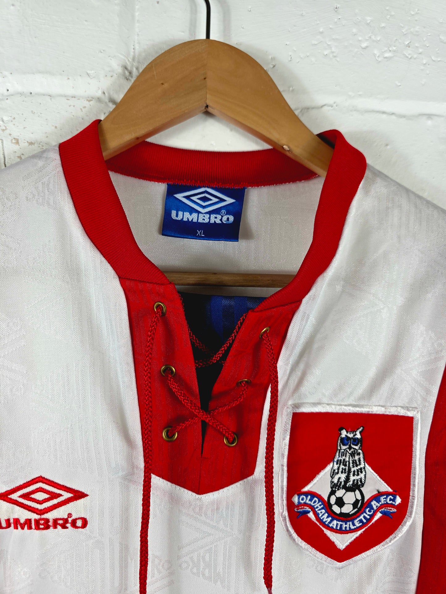 Umbro Oldham Athletic 1993/95 Away Shirt XL